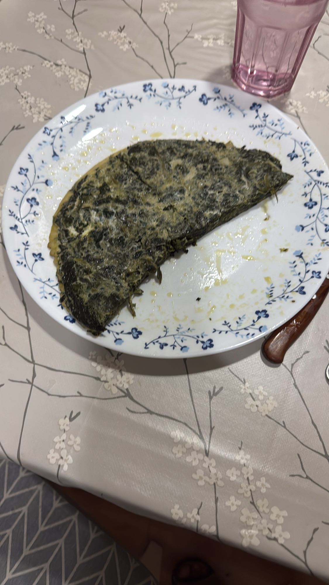 tortilla de espinacas