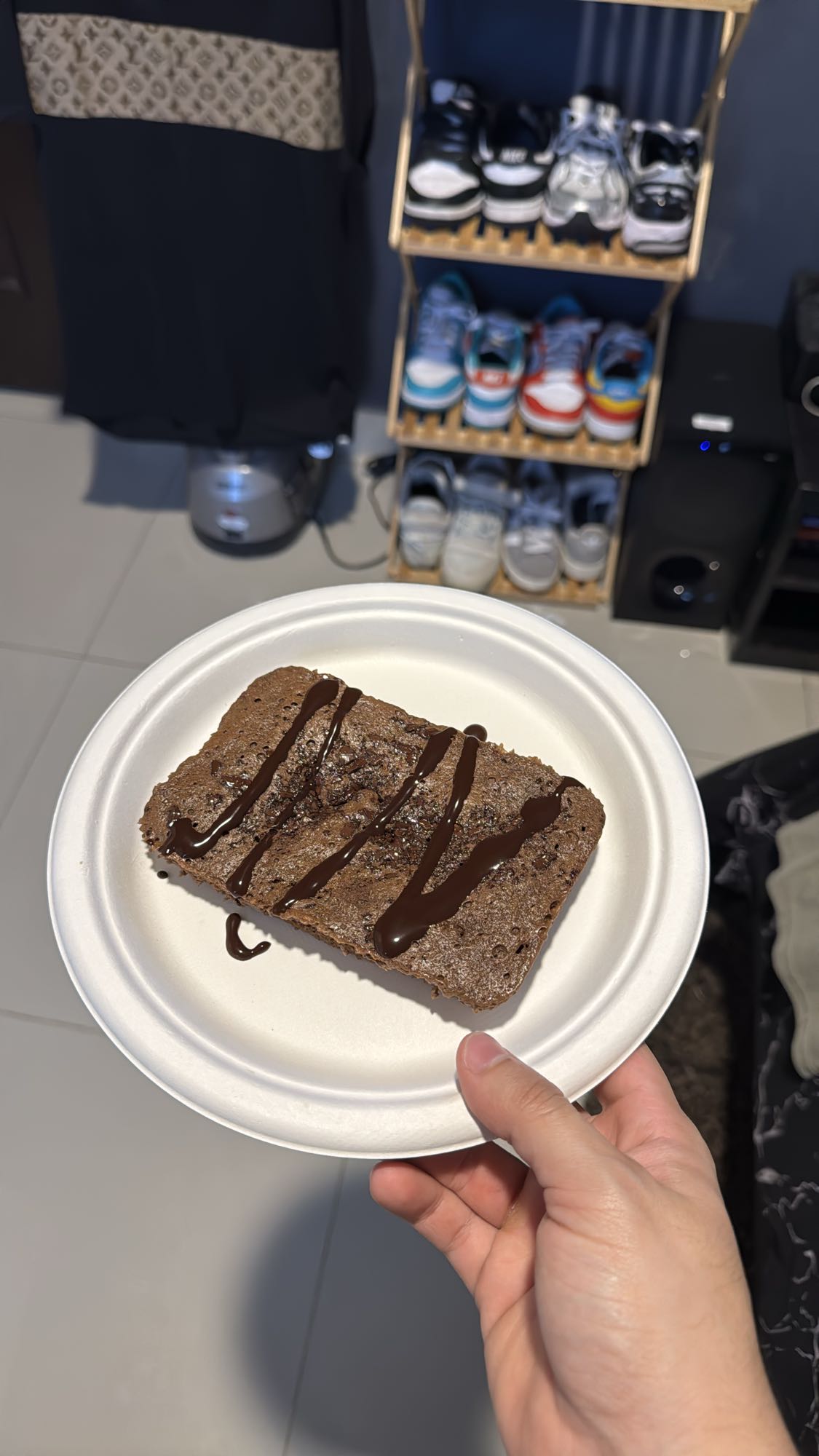 brownie de chocolate