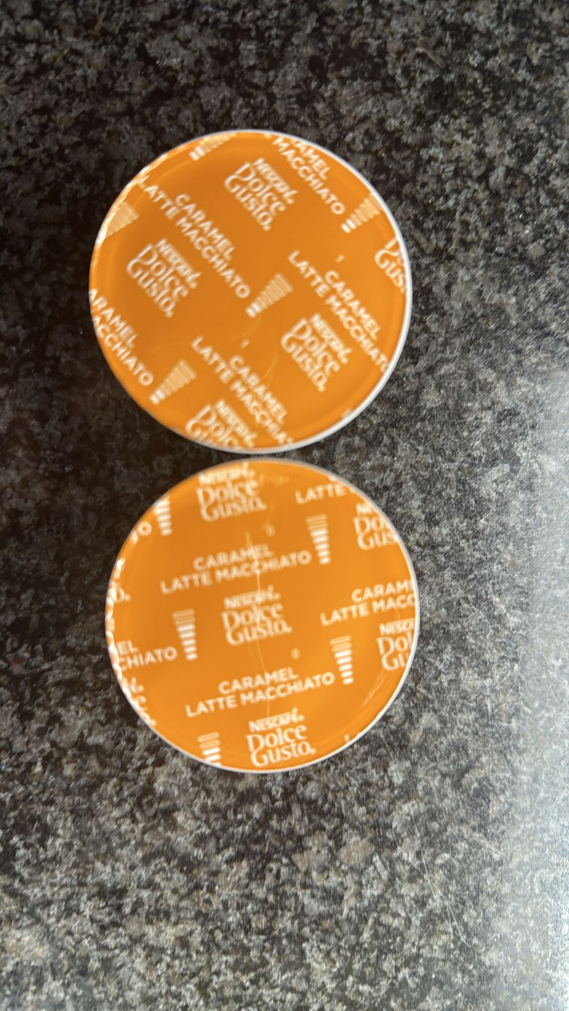 Caramel Latte Macchiato cups