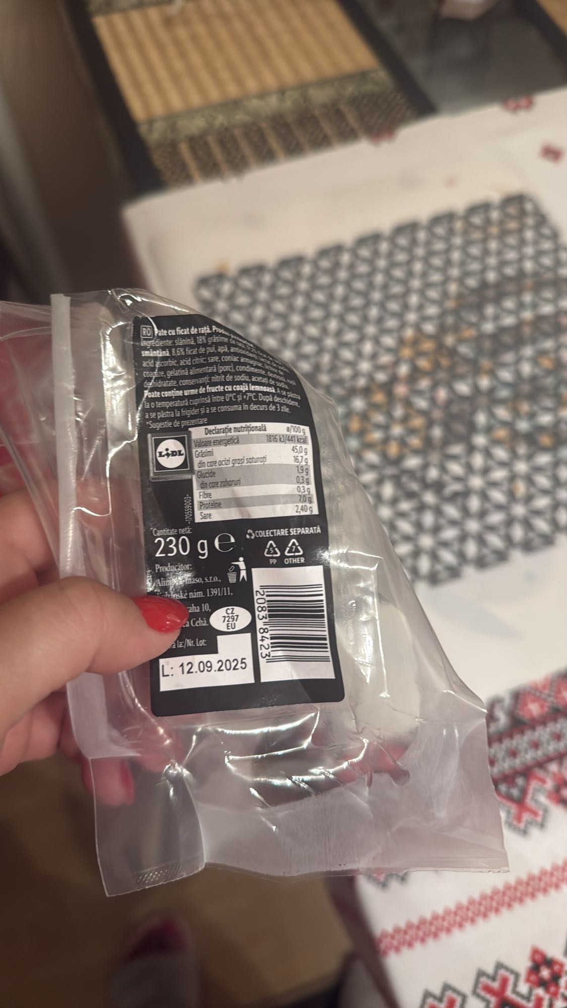 Pateu de ficat de rață