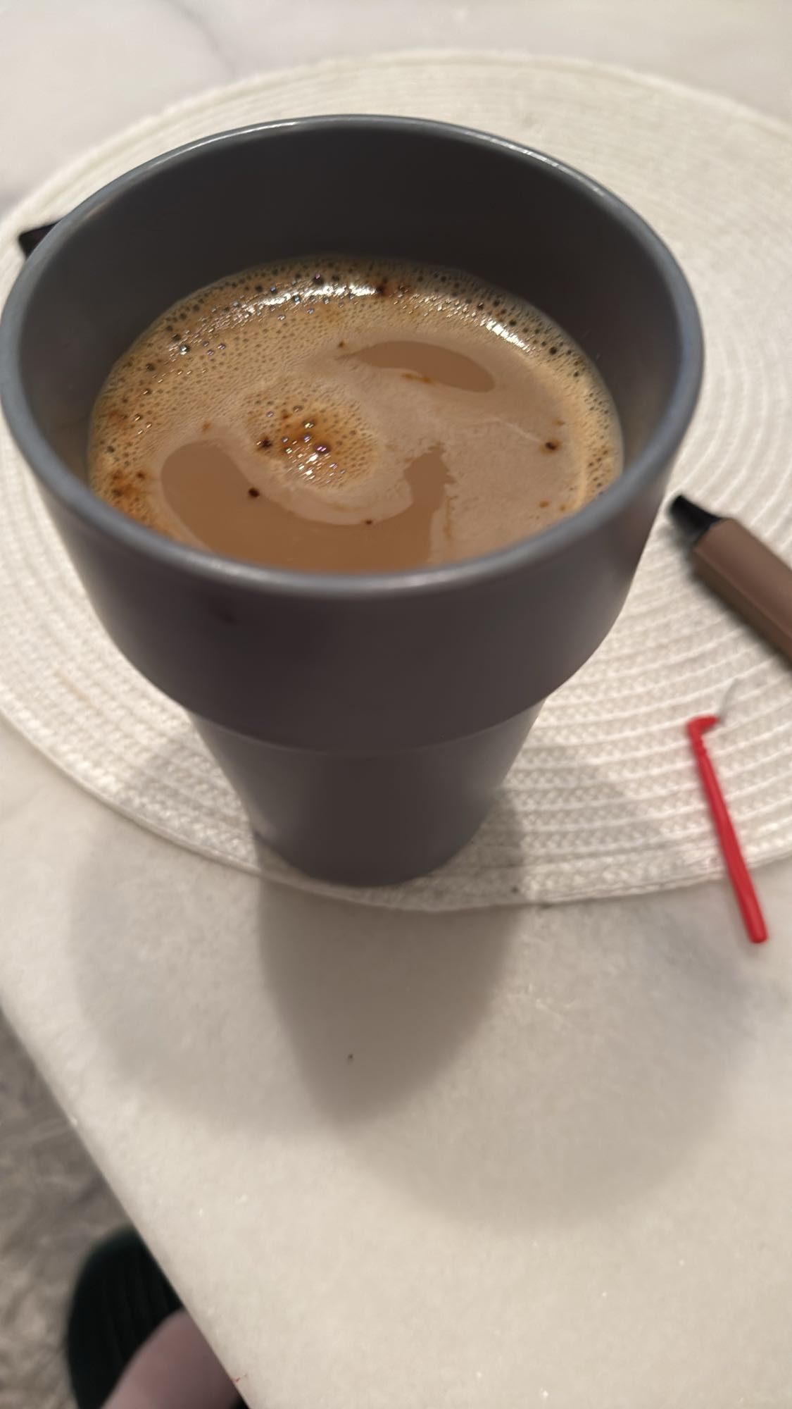 Kaffe med mjölk