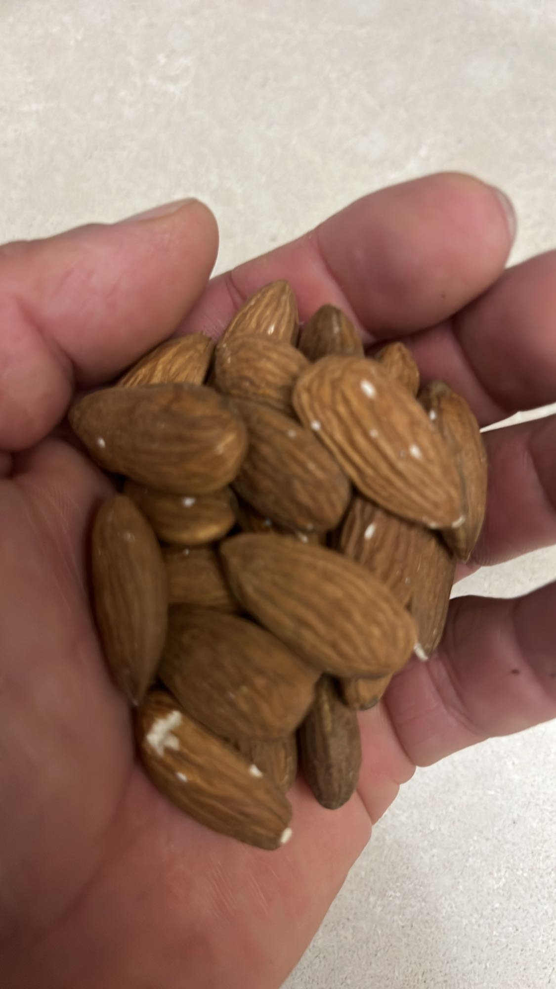 Handful of almonds
