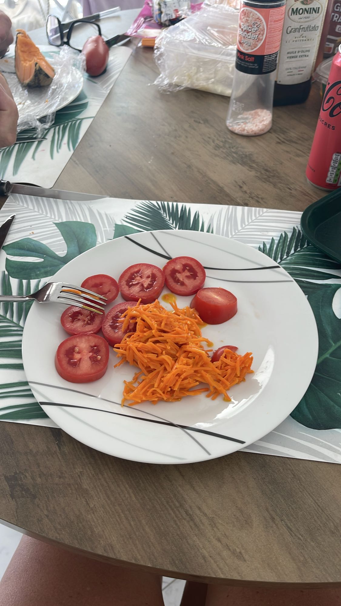 Salade tomate carotte