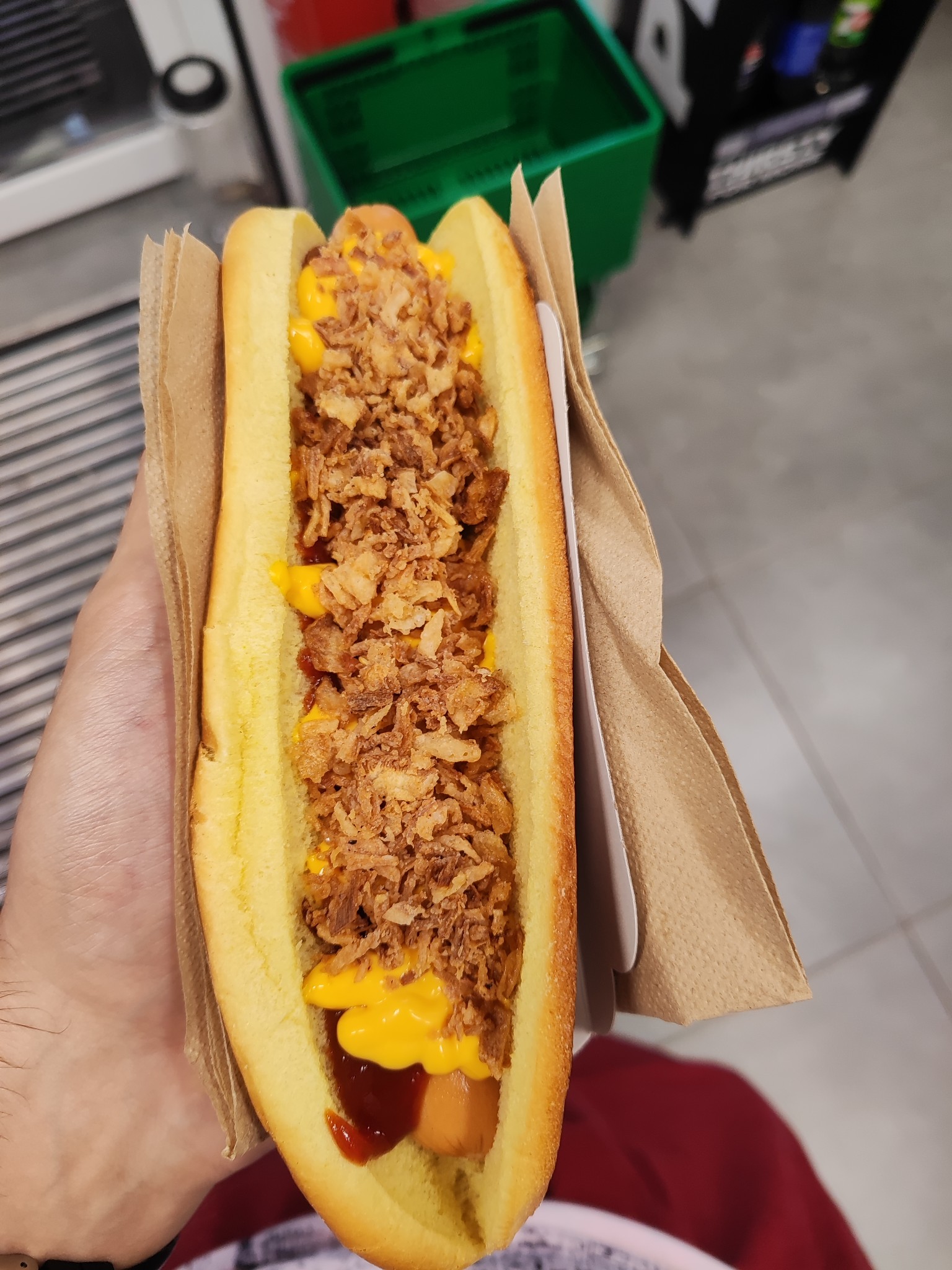 Crispy Cheese Hot Dog