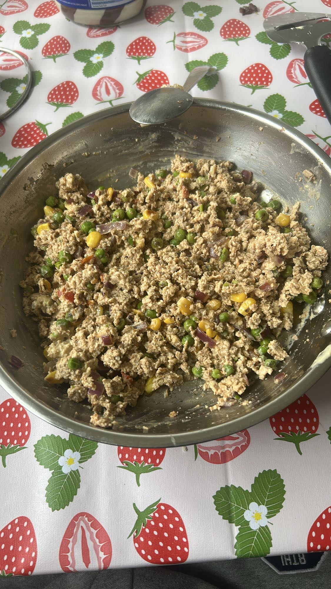 Köttfärs med grönsaker