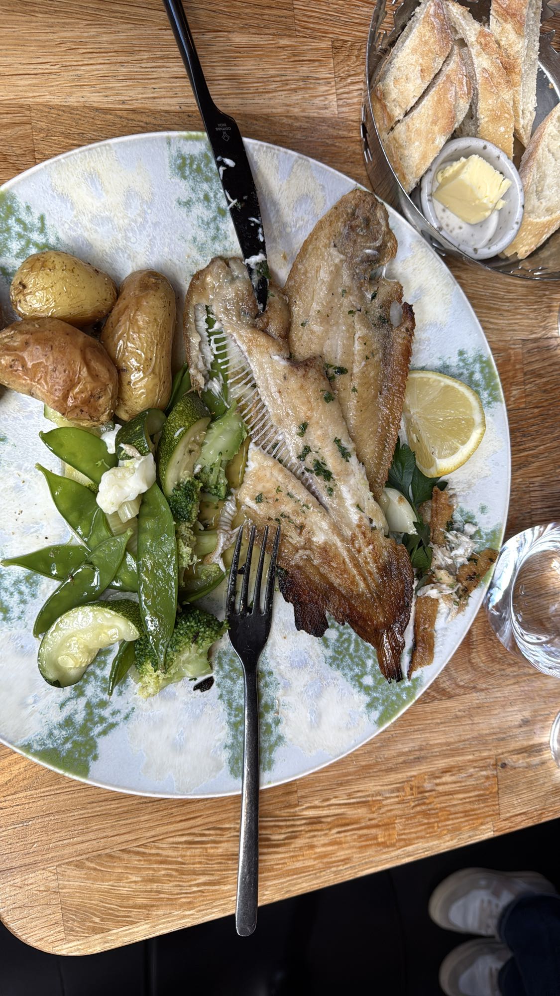 Grilled Fish with Veggies