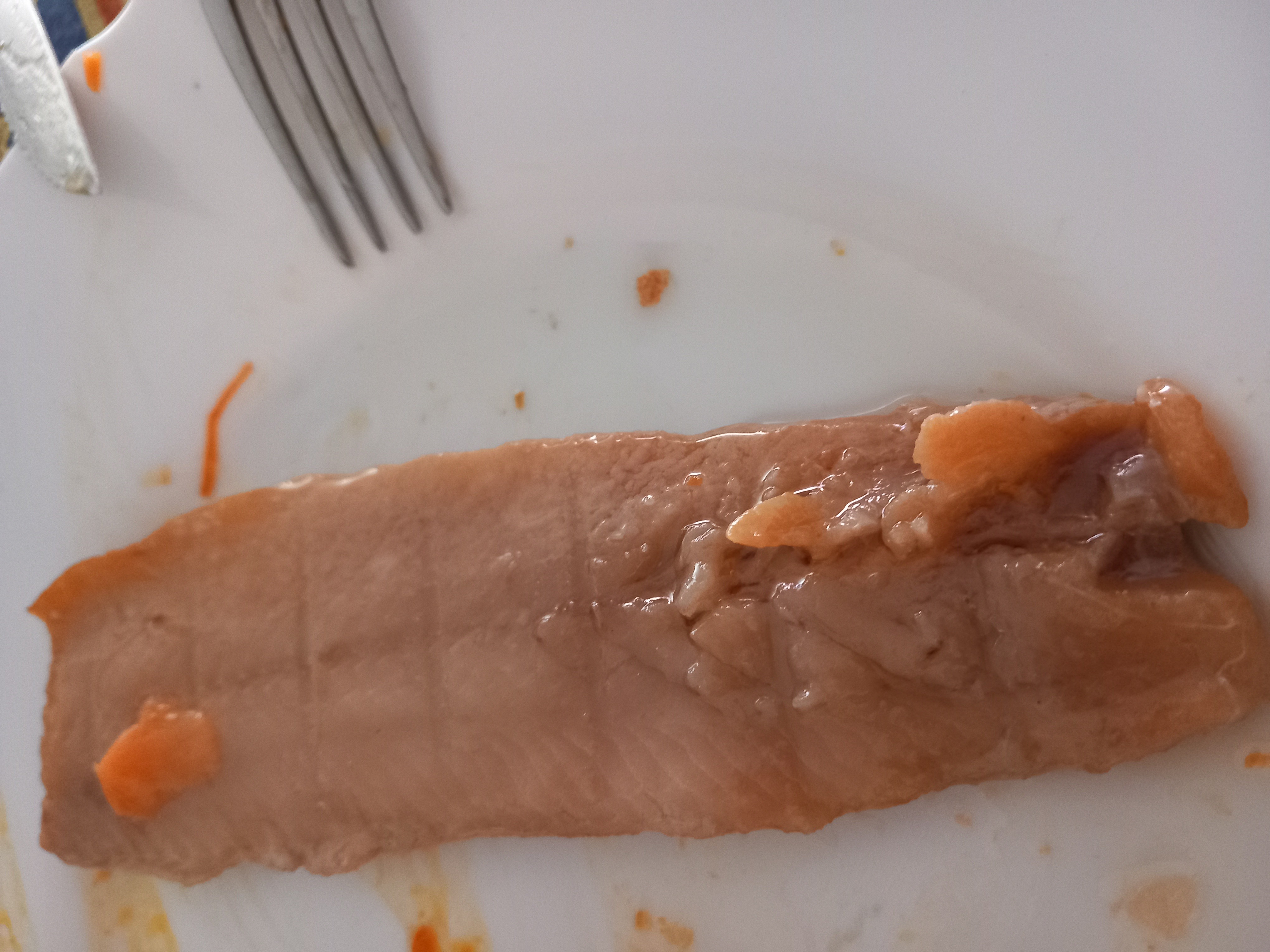 Tranche de saumon fumé