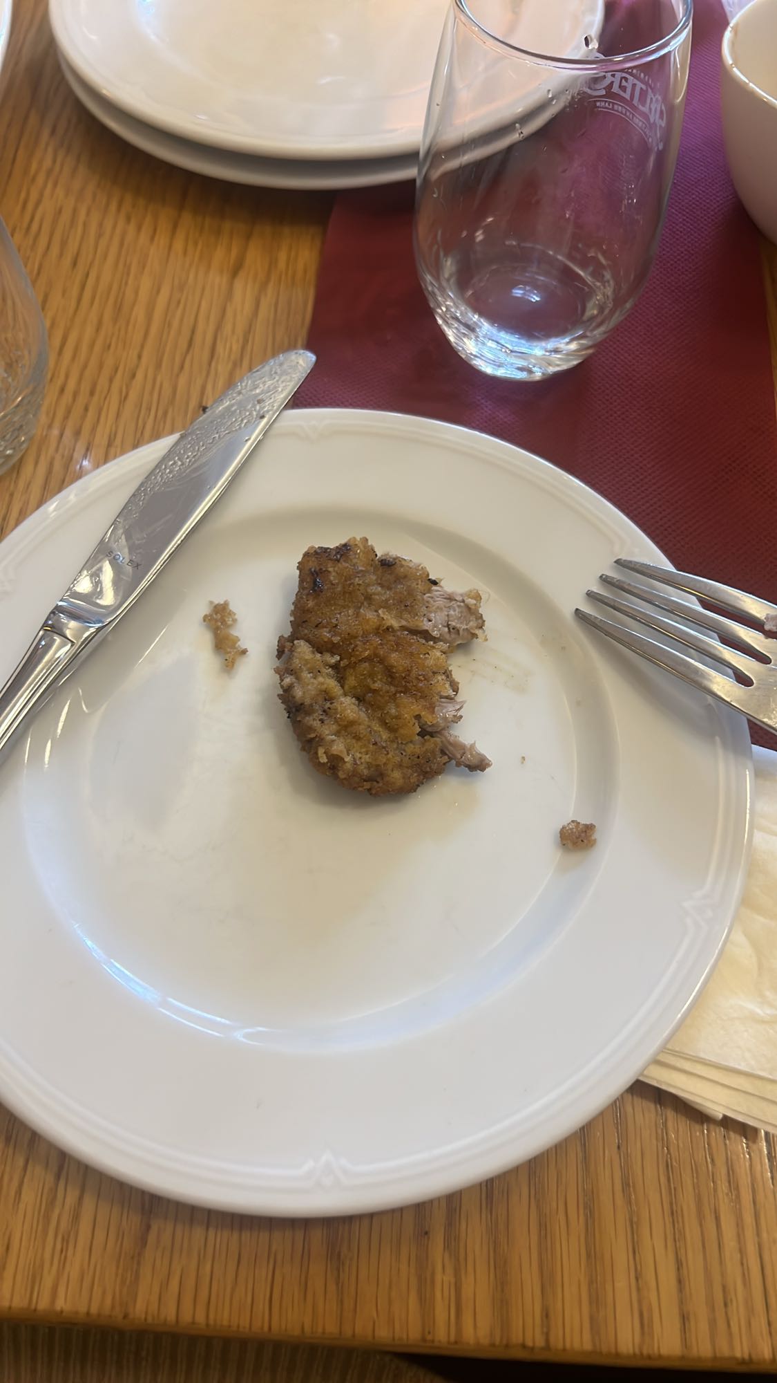 filete empanizado pequeño