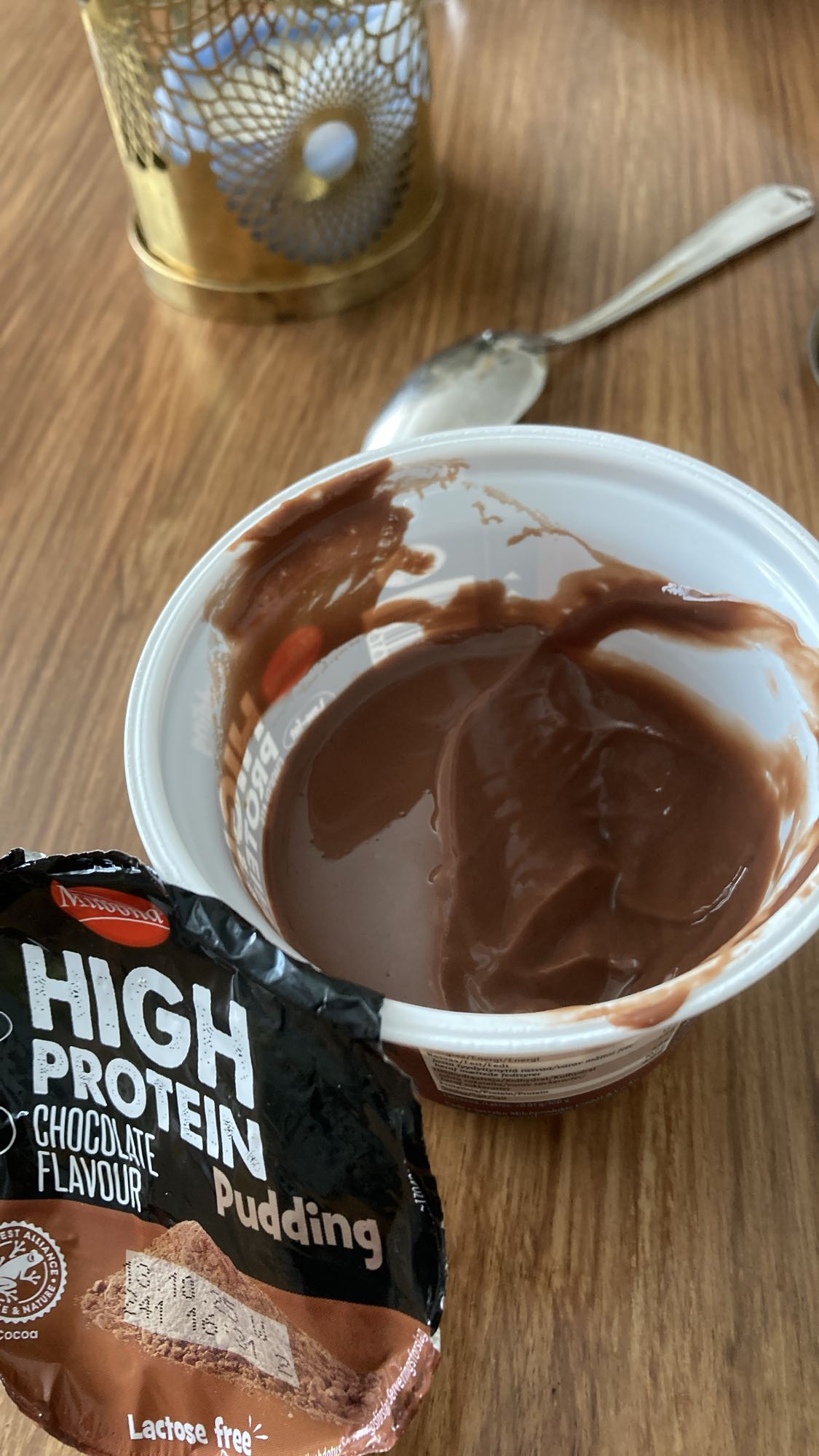Chokladproteinpudding