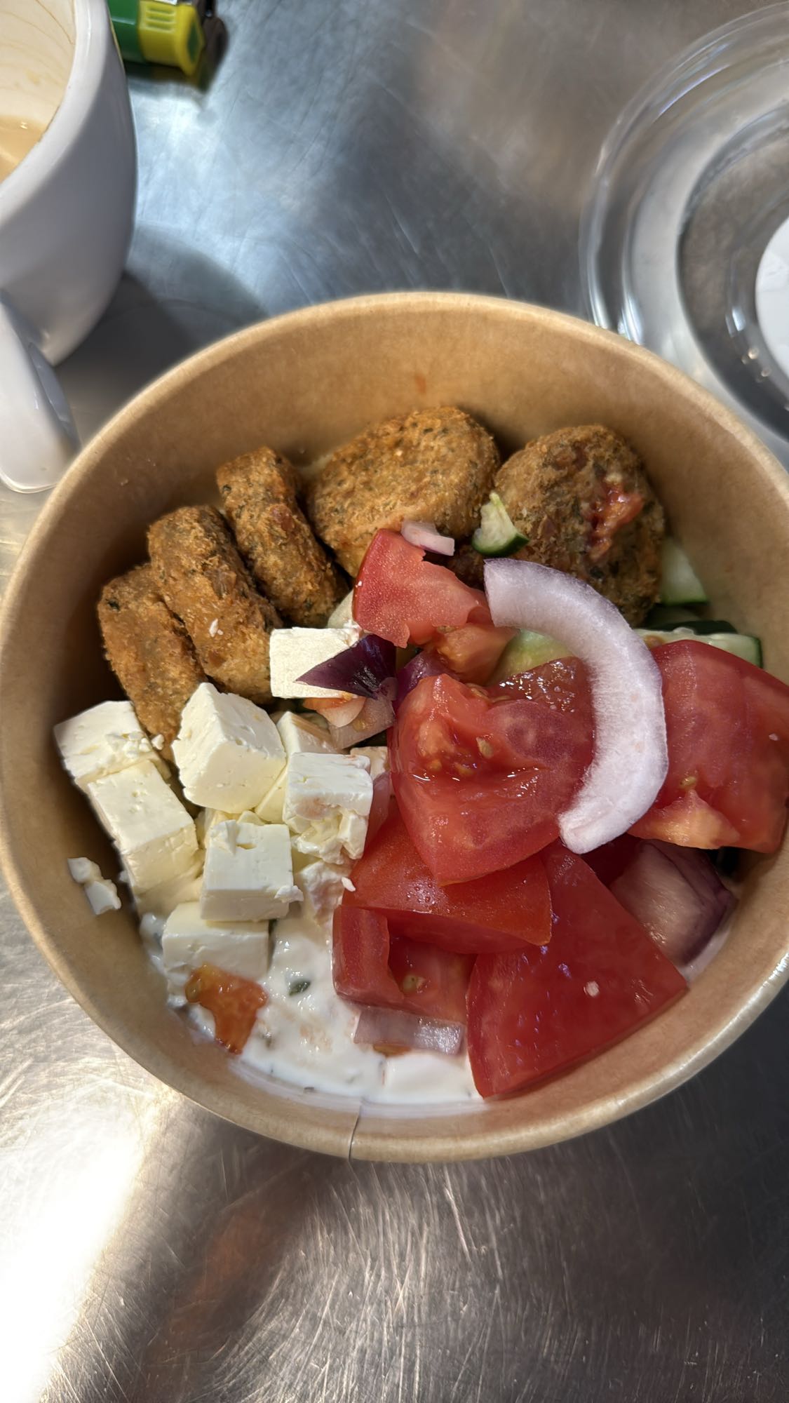 Falafel Greek Bowl