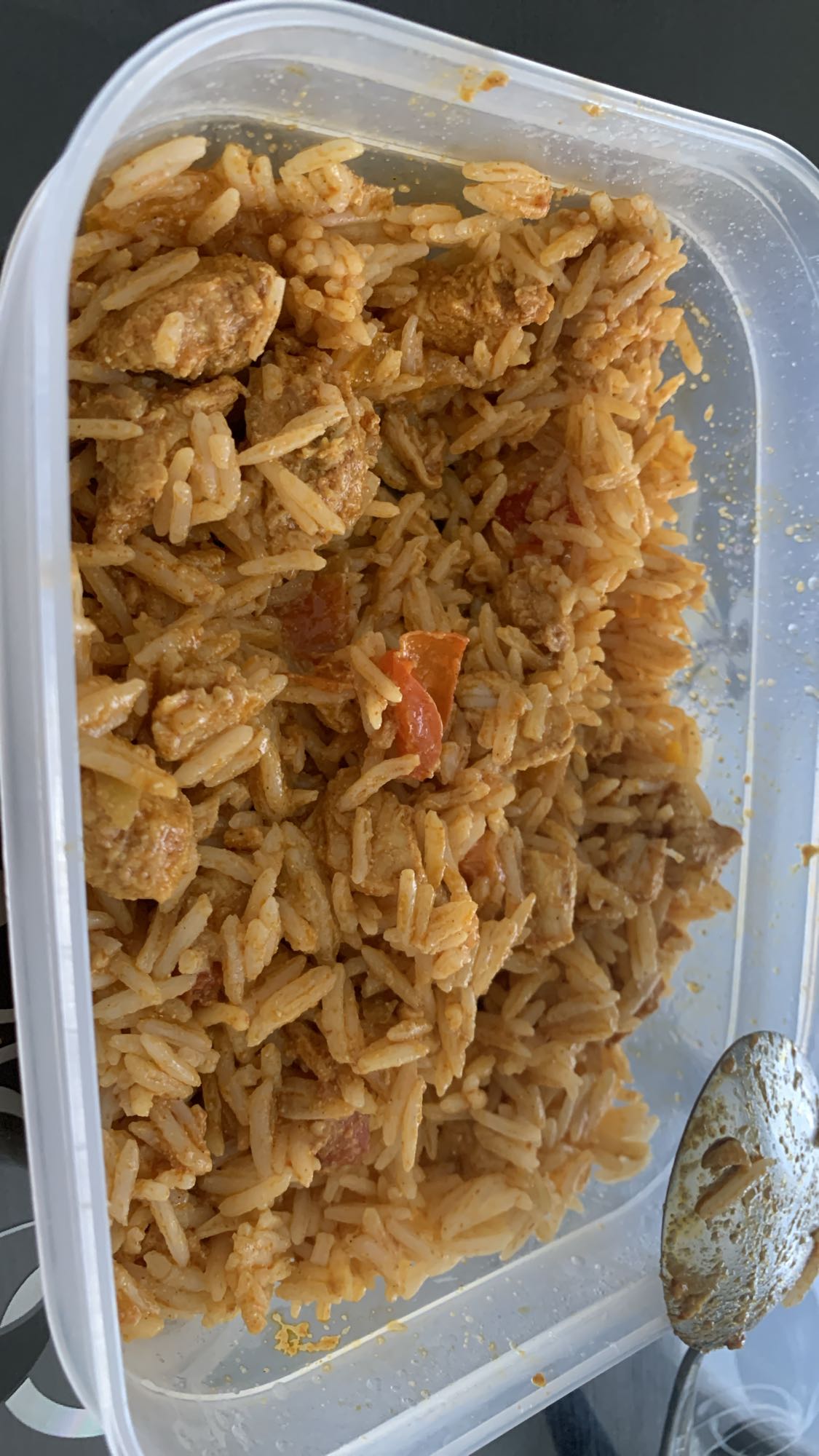 Kycklingris med tomat