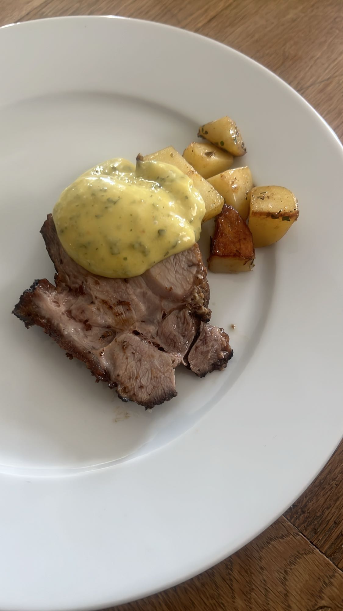 Rostbiff med potatis