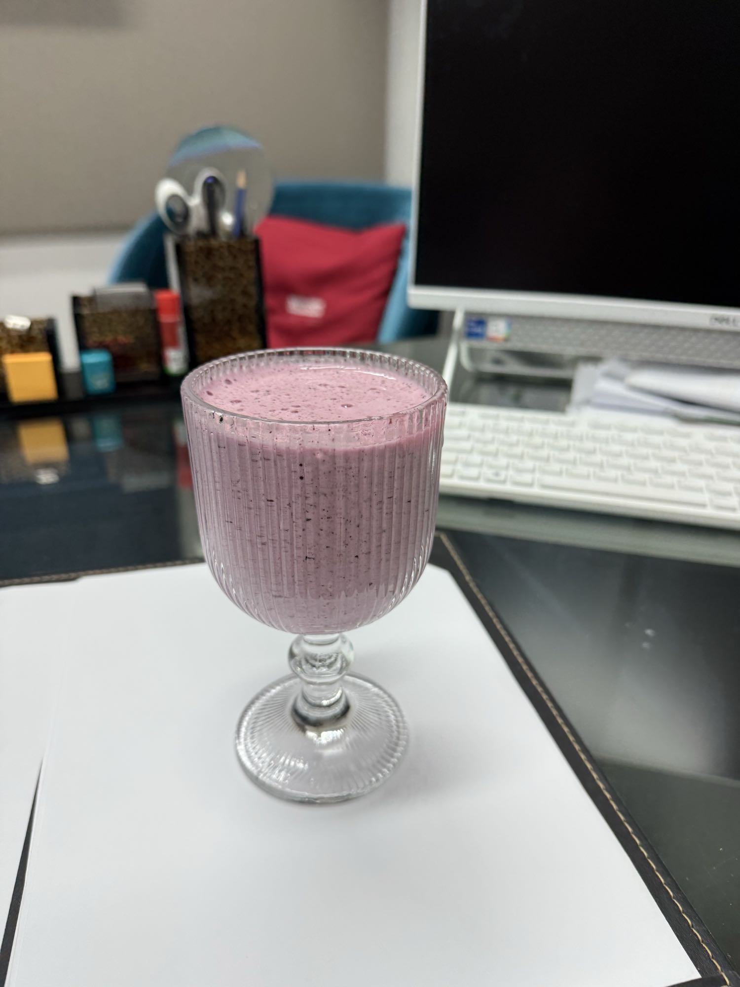 vitamina de frutas vermelhas