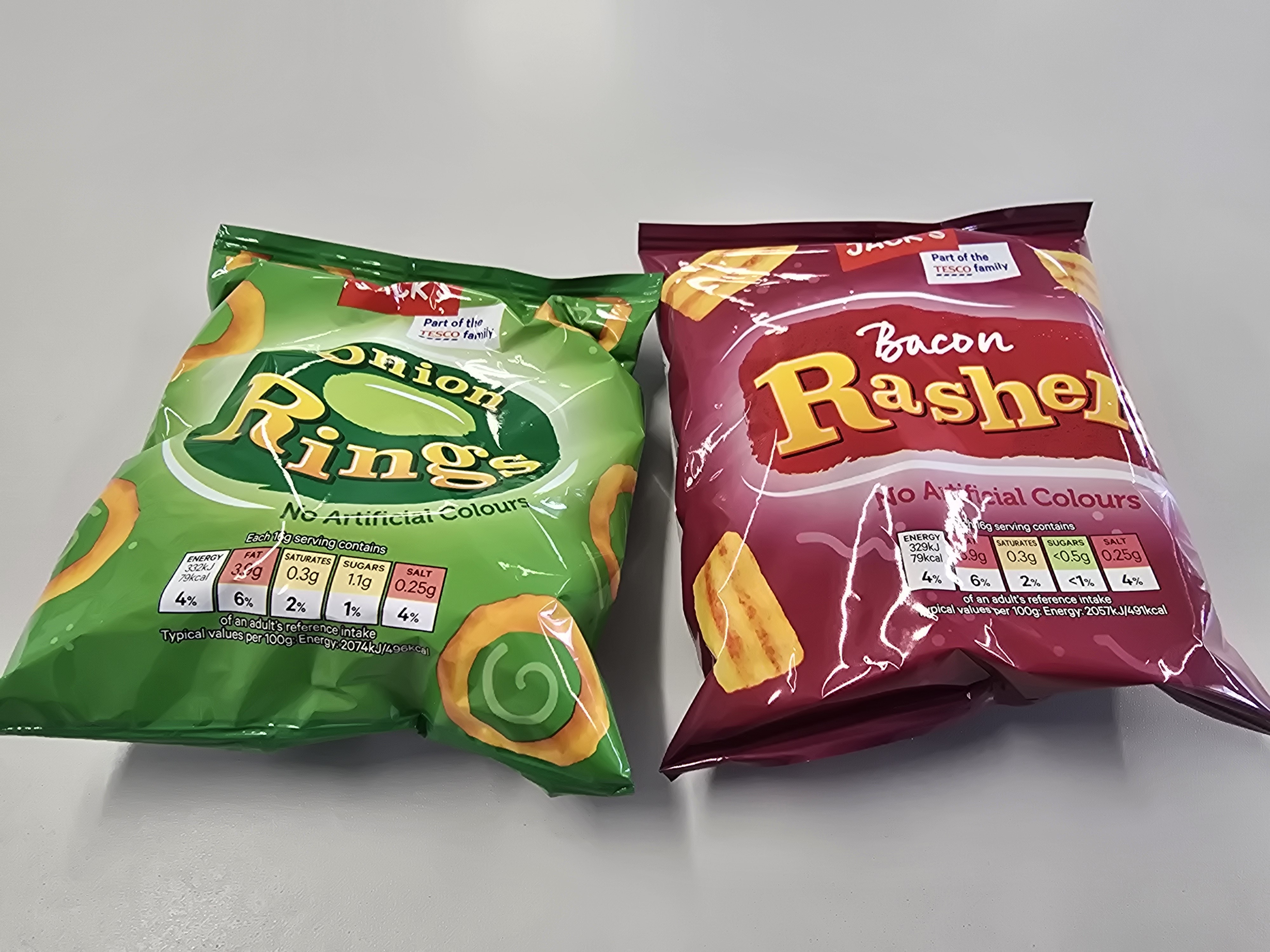 Onion Rings & Bacon Rashers