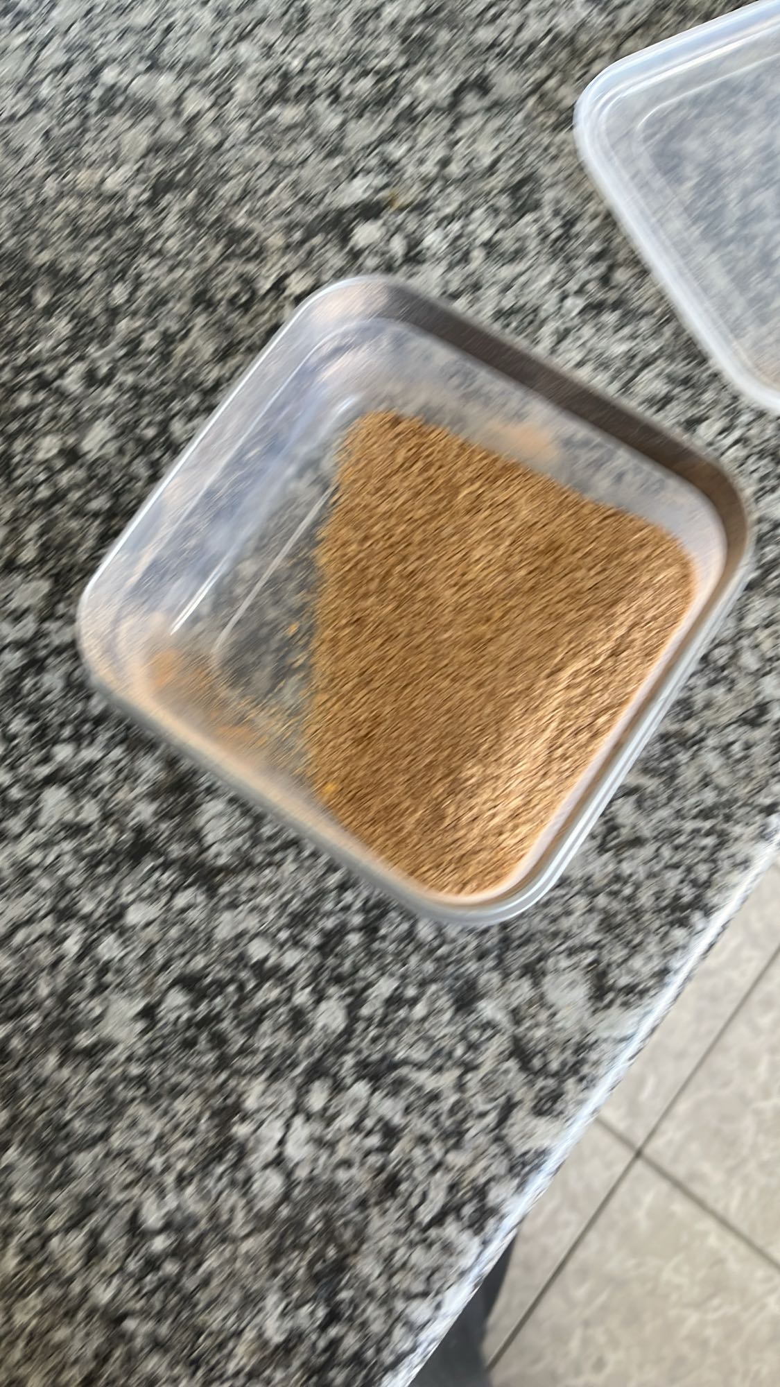 Ground flaxseed