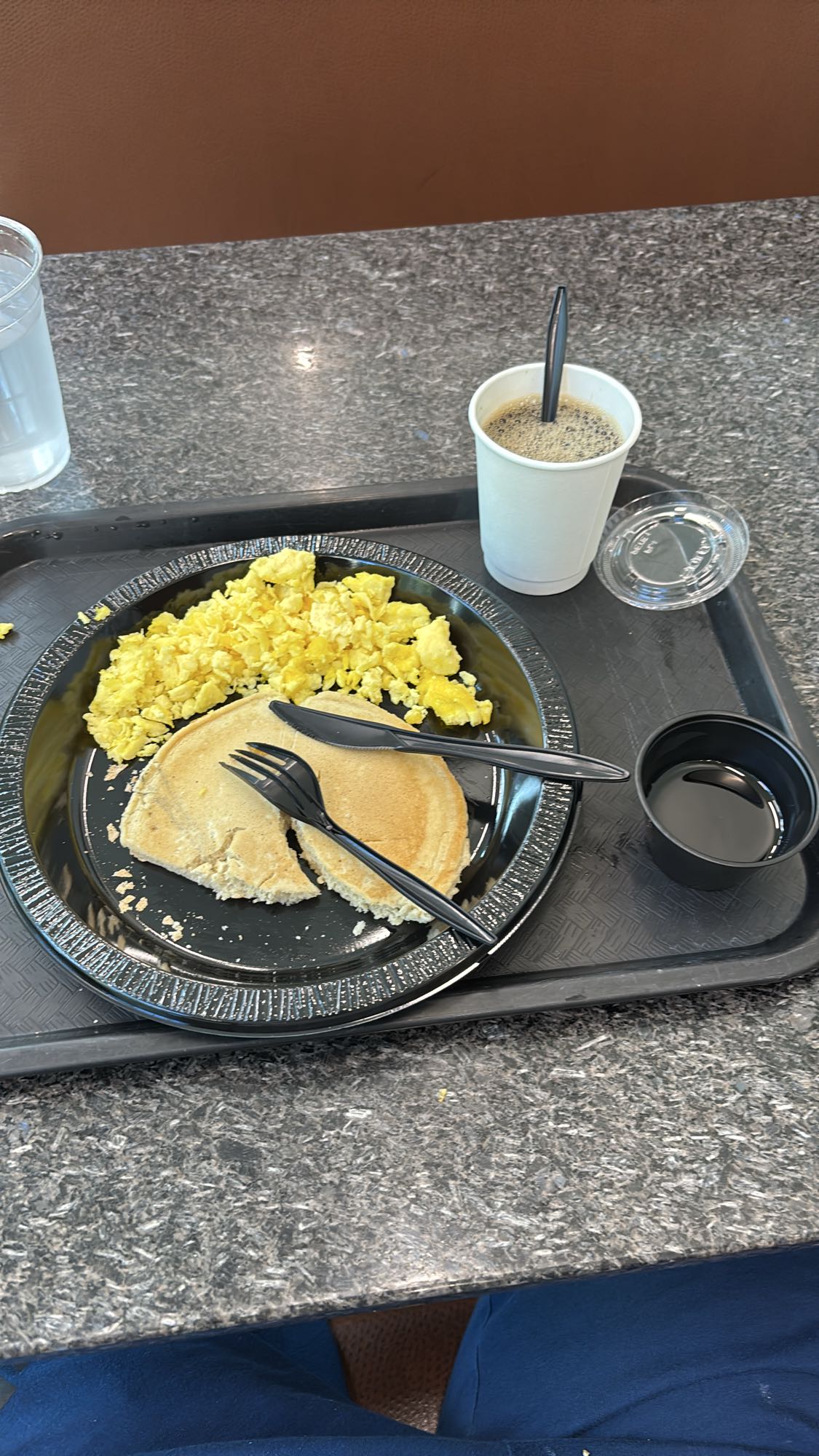 Desayuno con panqueques