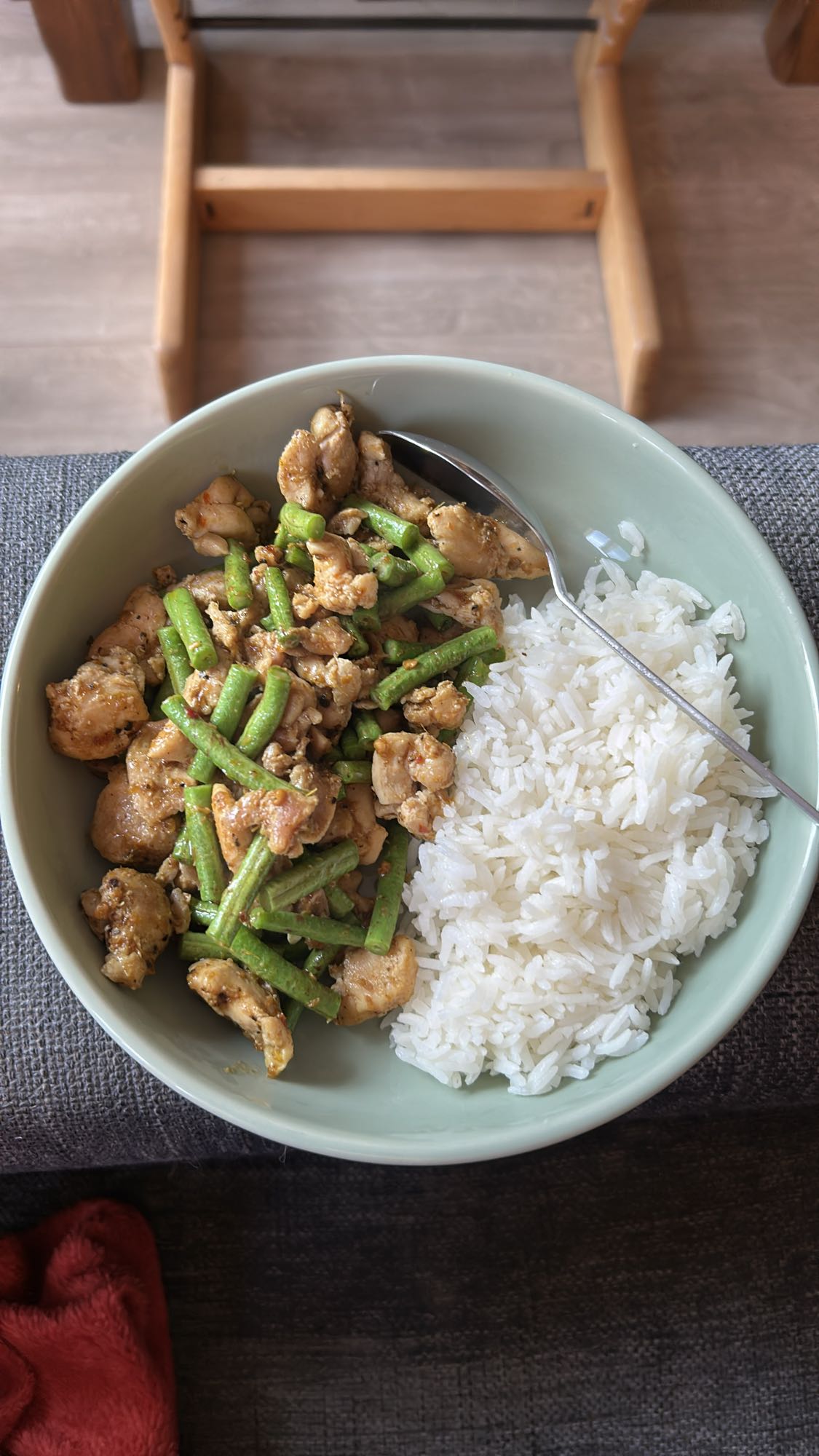 Kylling med ris og bønner
