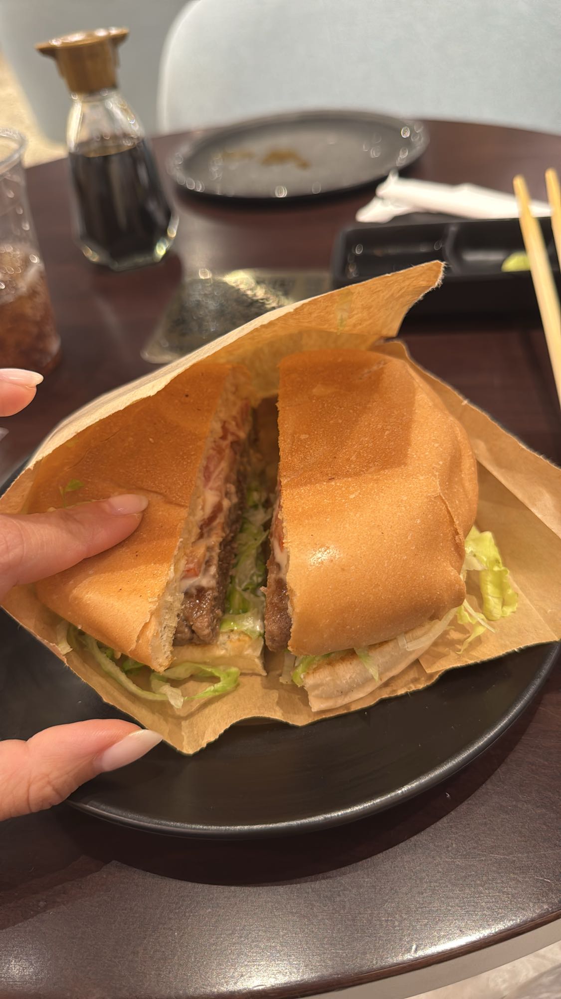 бургер с говядиной