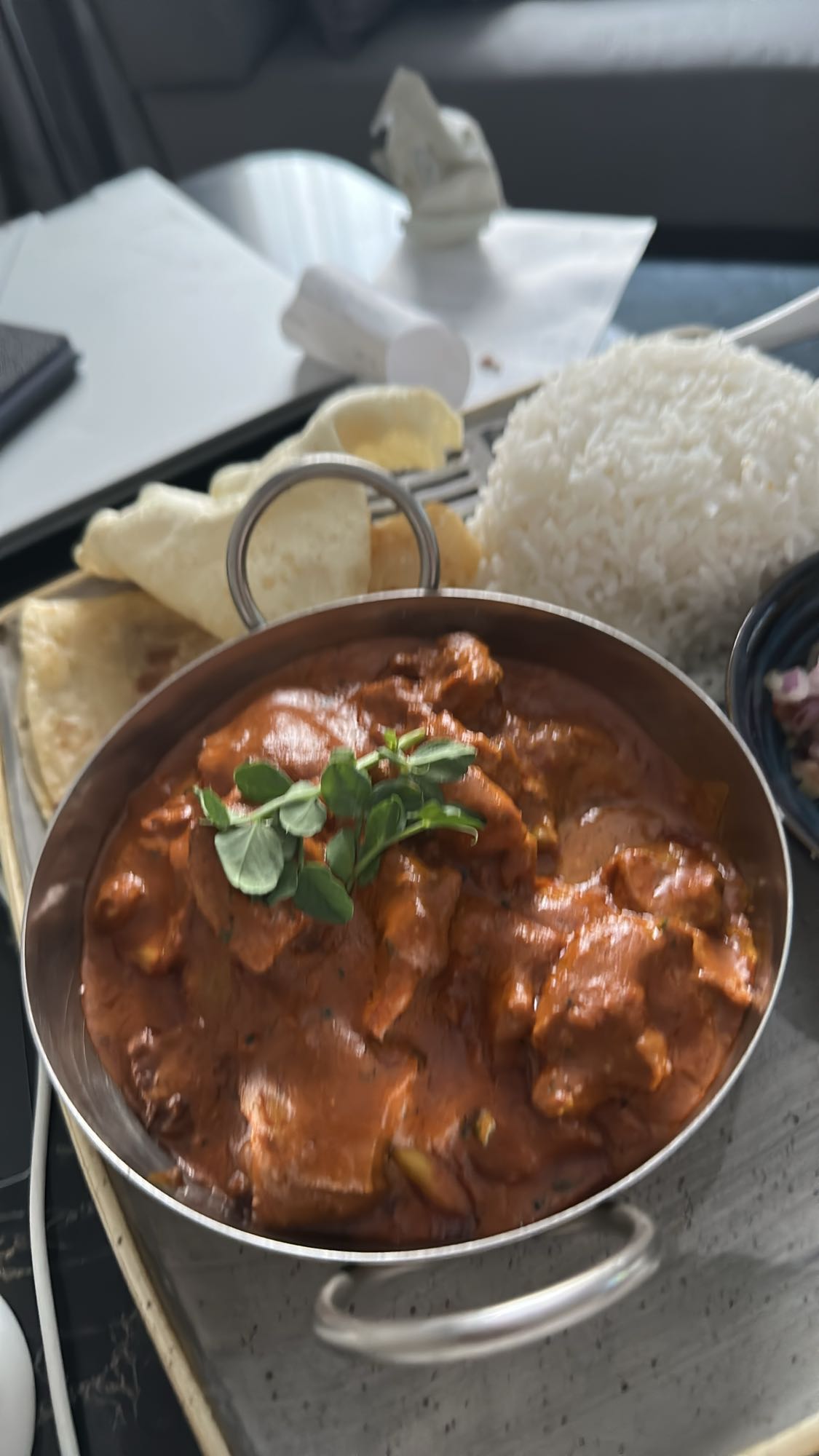 Butter Chicken with Rice