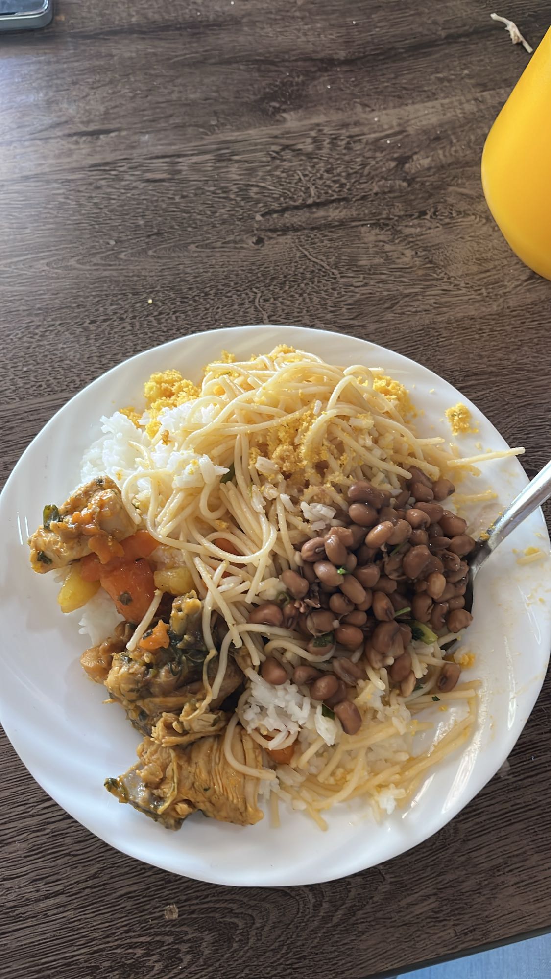 Prato brasileiro caseiro