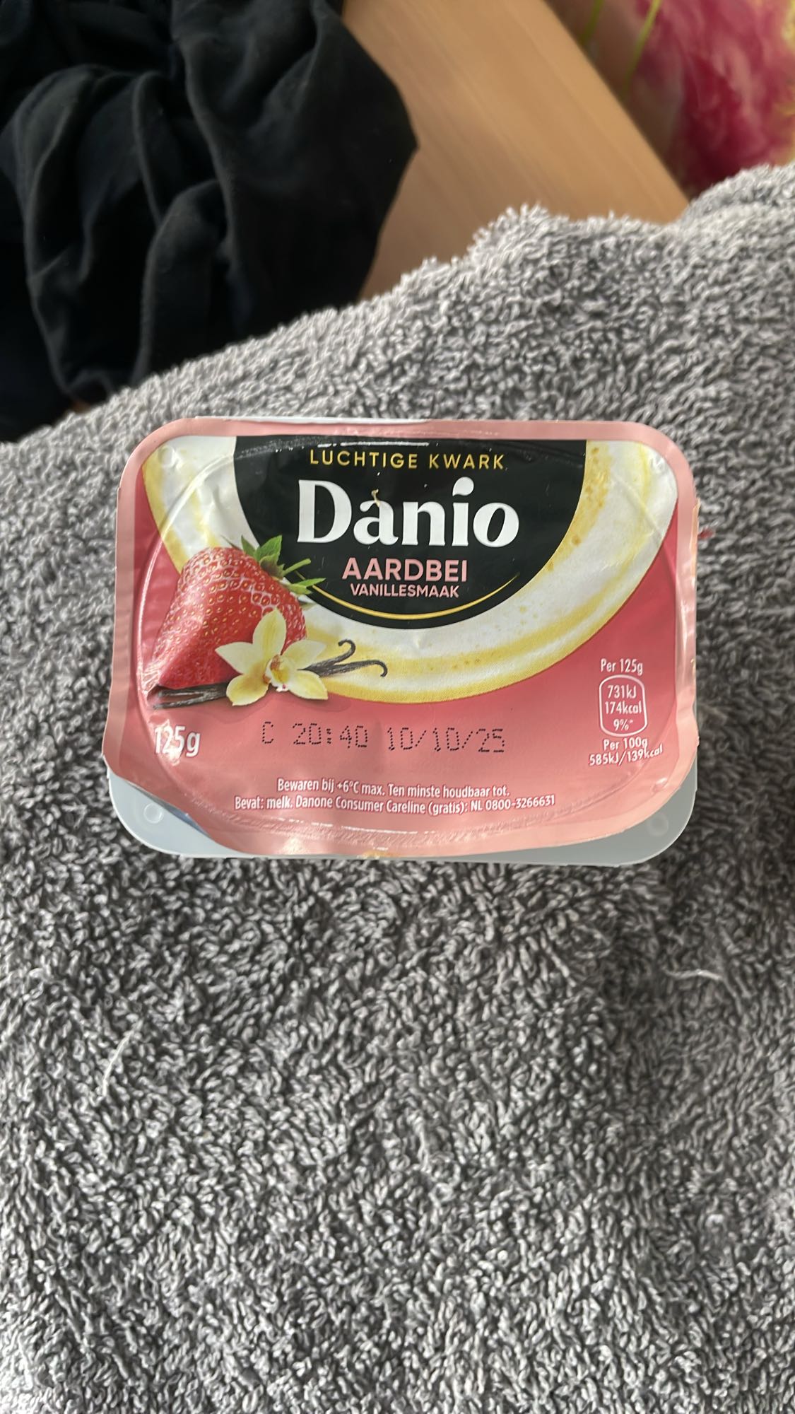 Danio truskawkowo-waniliowy