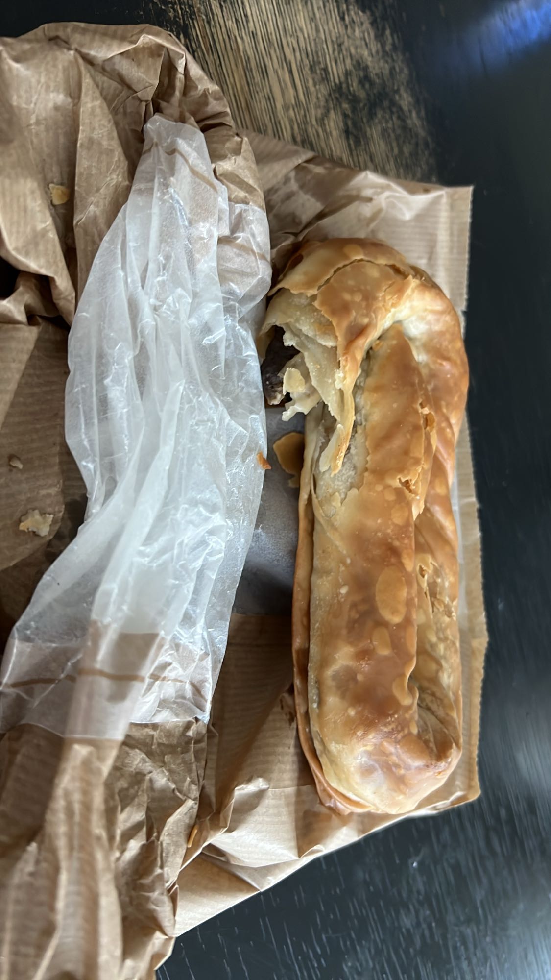 Fylld smördegssnurra