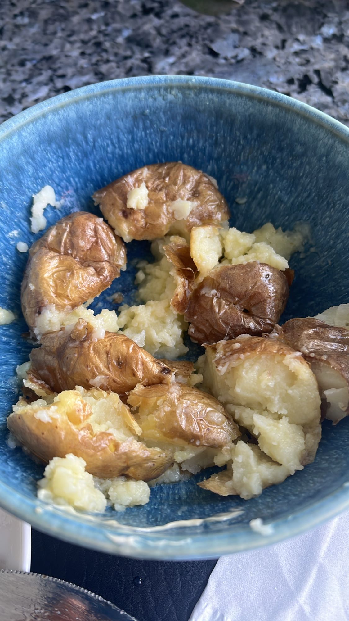 Gekookte aardappelen