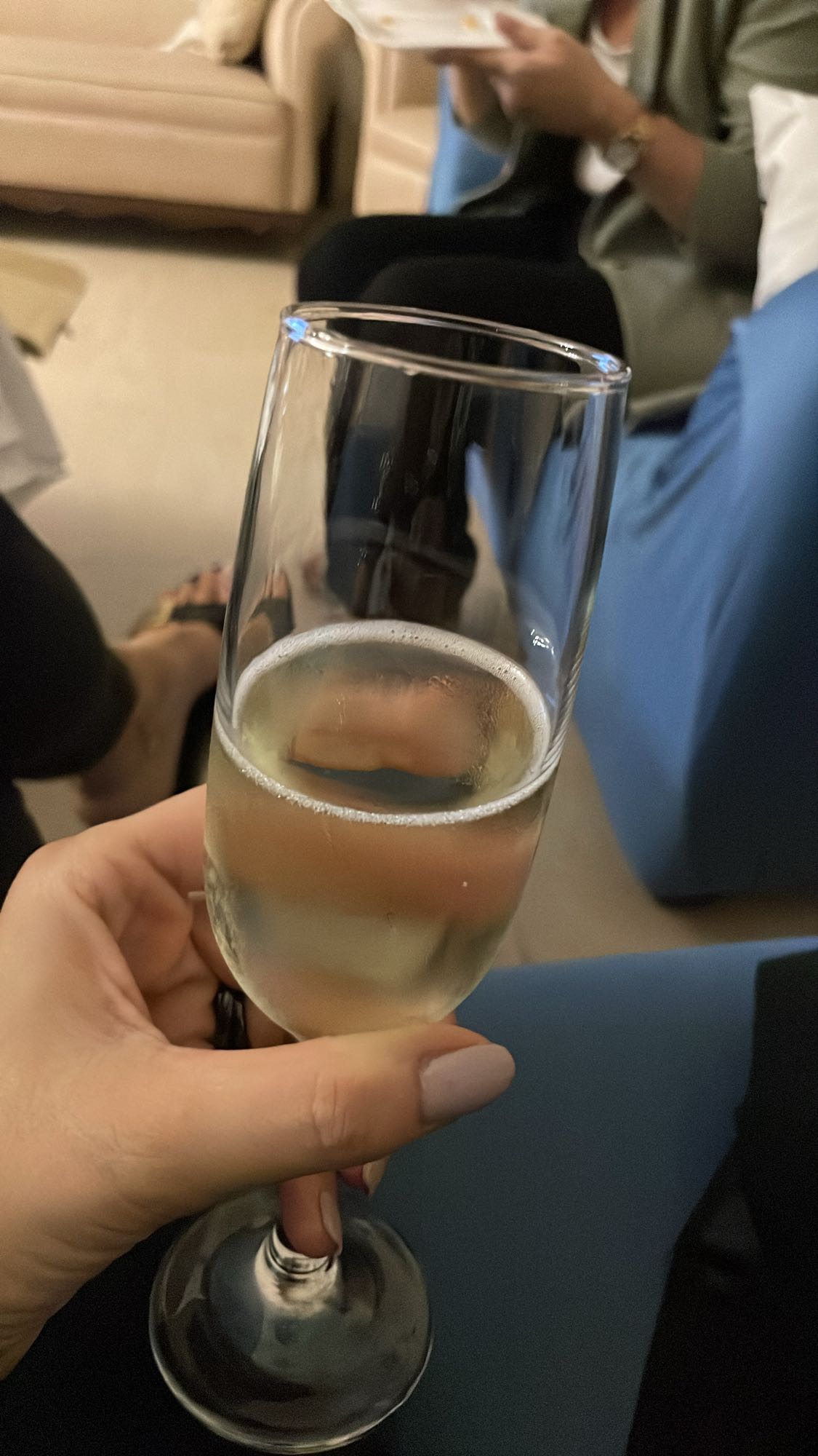 Glass of white wine