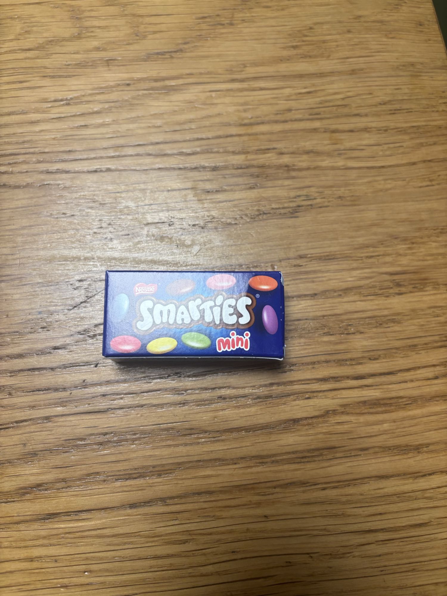 Mini Smarties Box