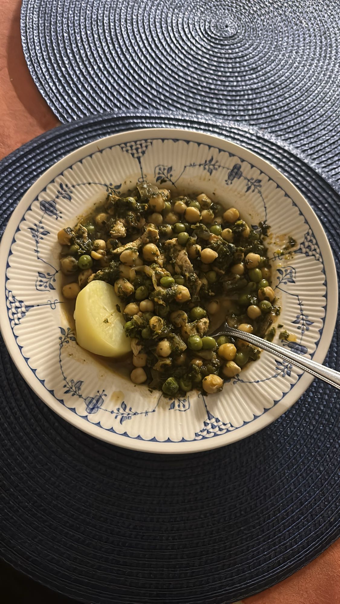 Kikärtsgryta med potatis