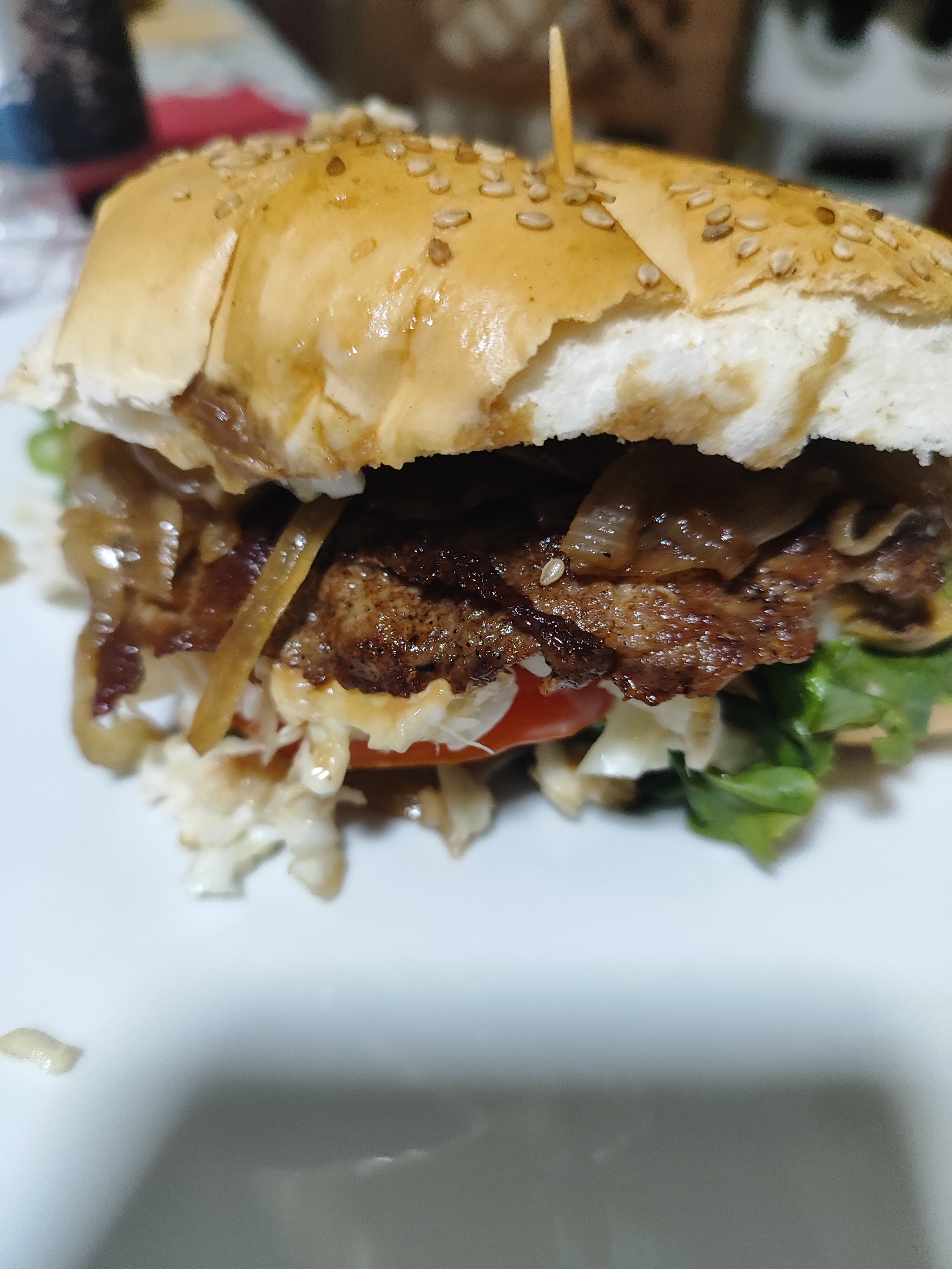 hamburguesa clásica