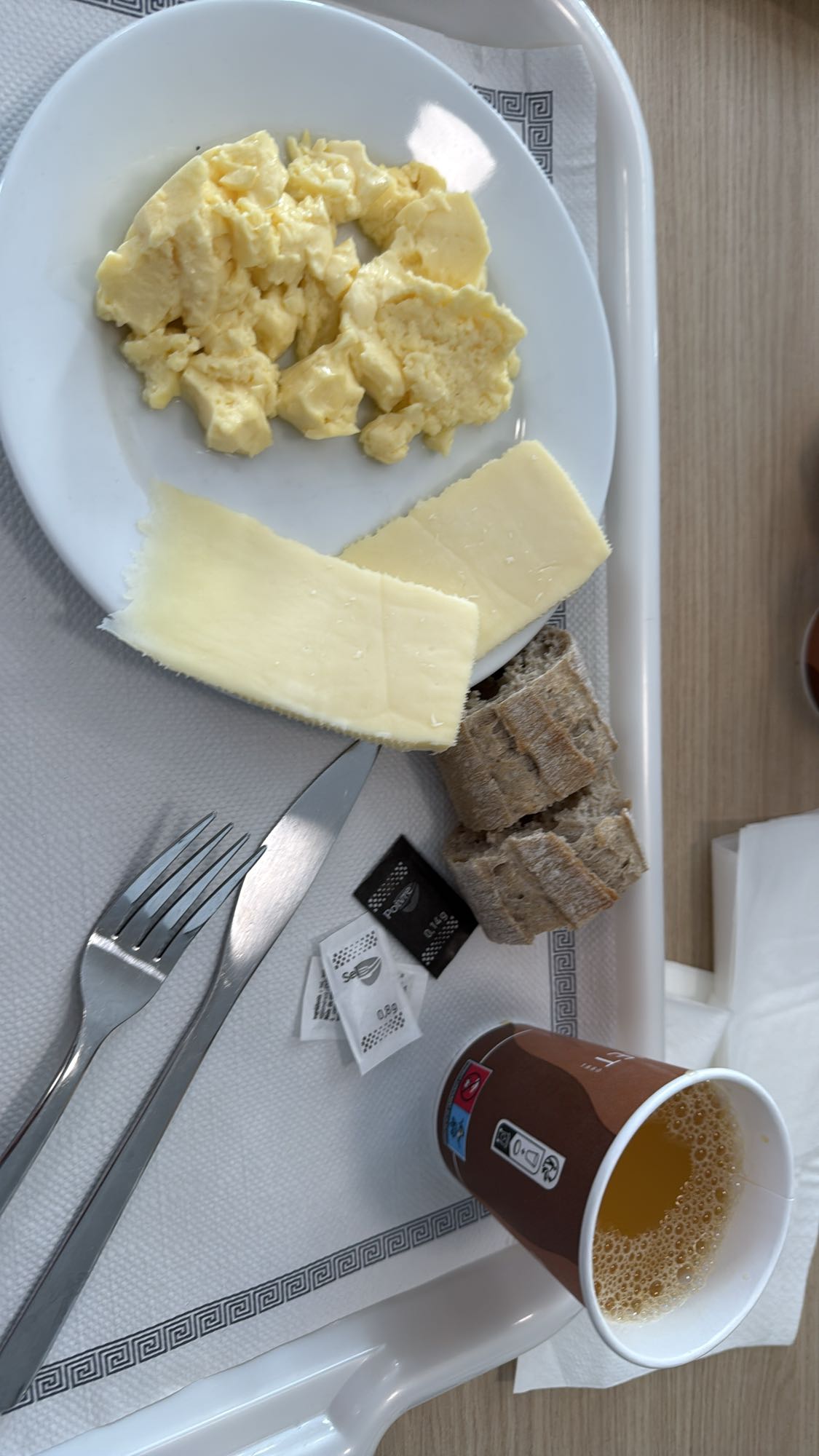 Eggs, Cheese & Juice