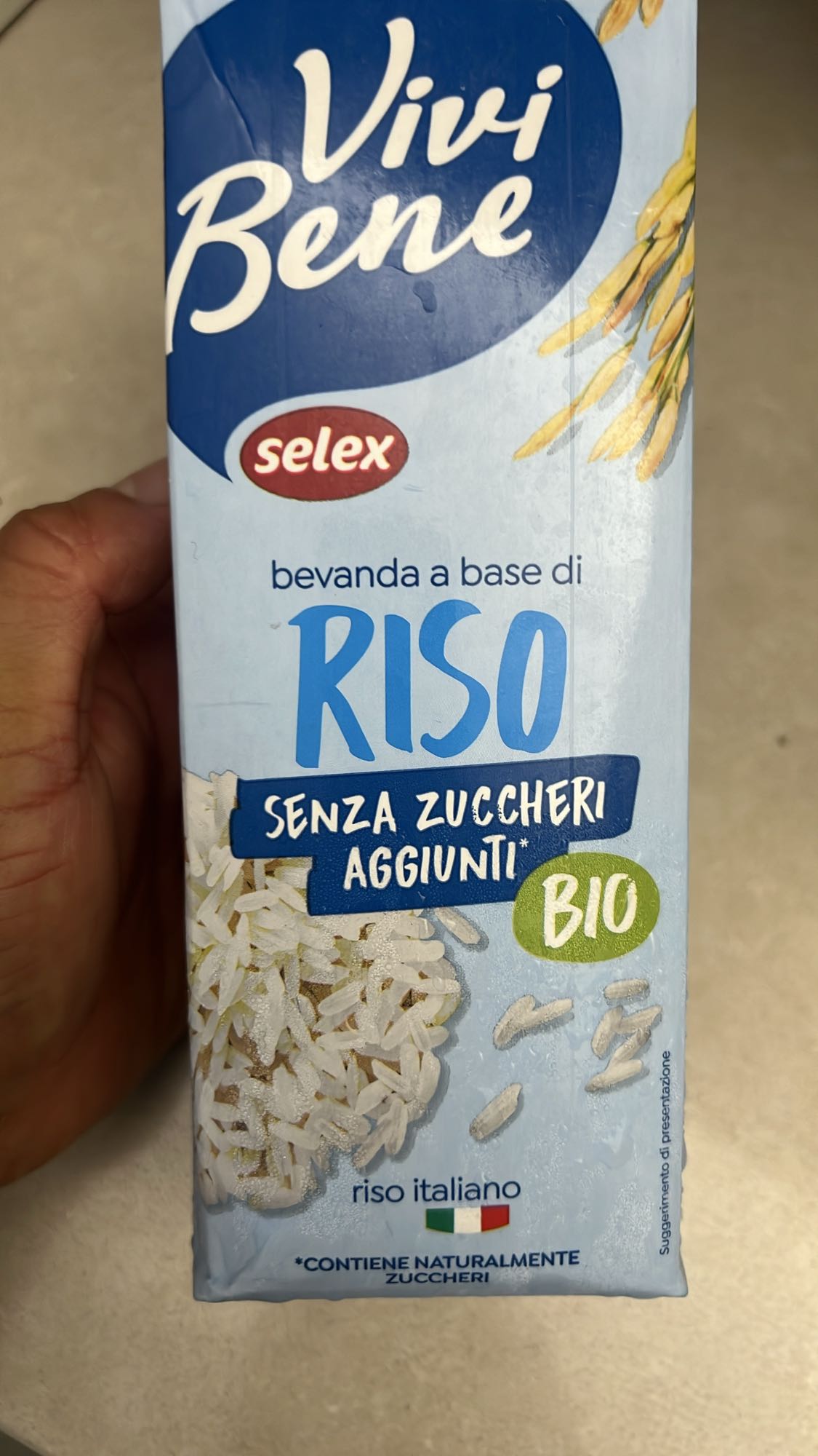 Bevanda di riso bio