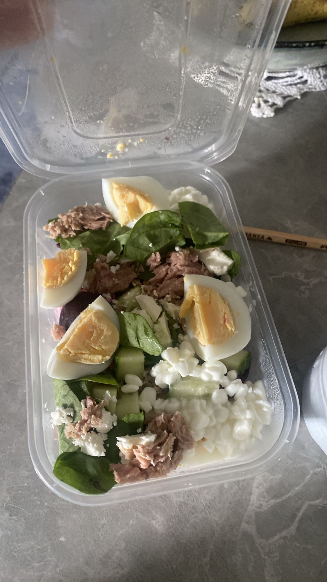 Tonfisksallad med ägg