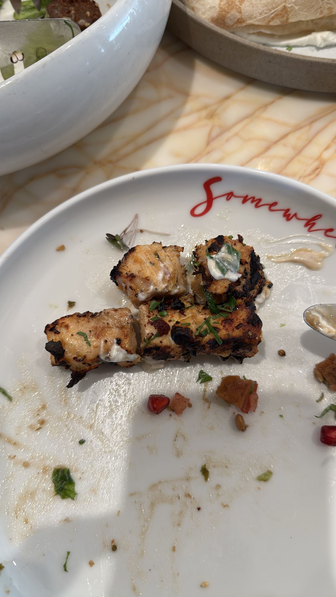 шашлык из курицы