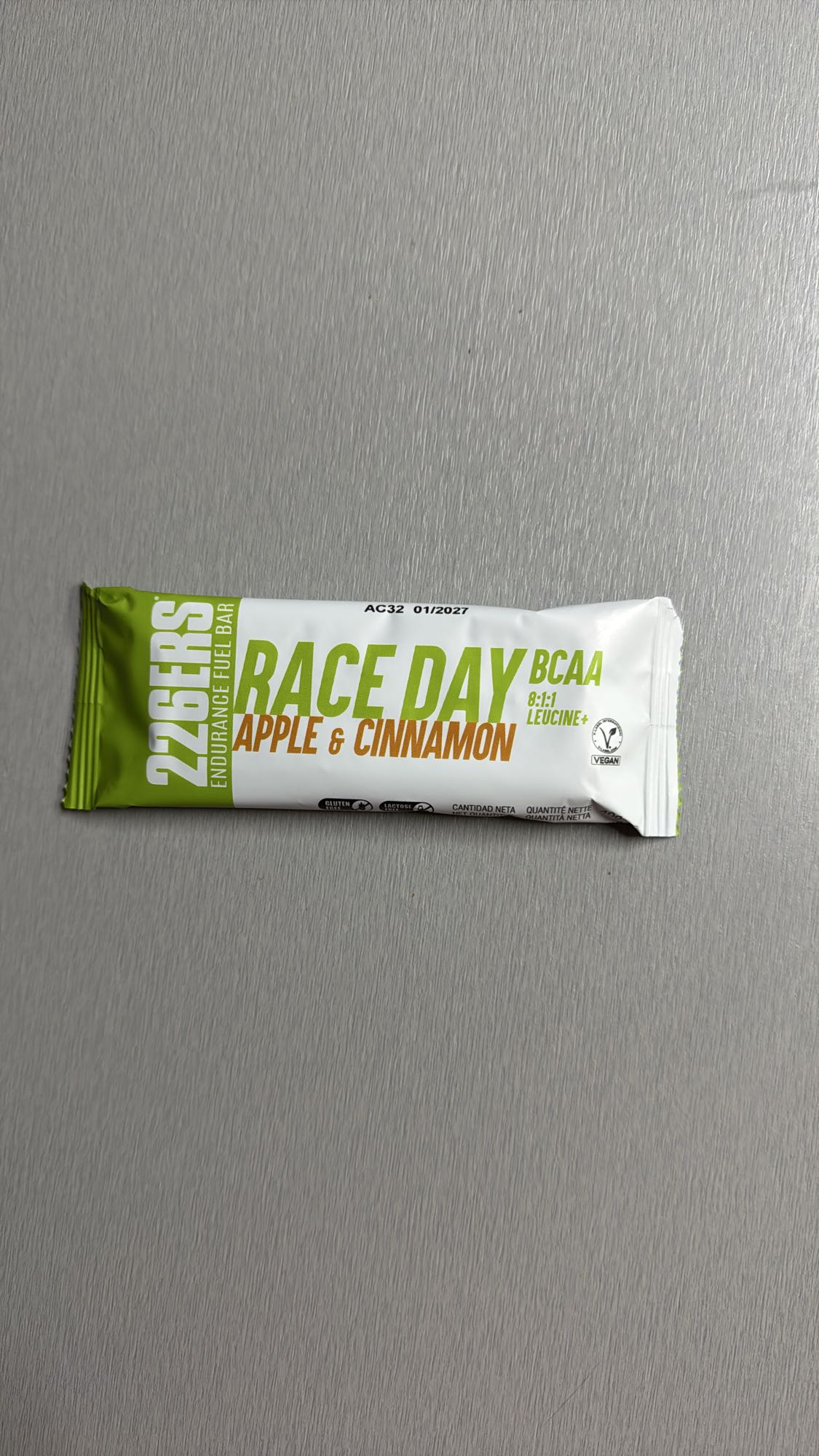 Barra manzana y canela