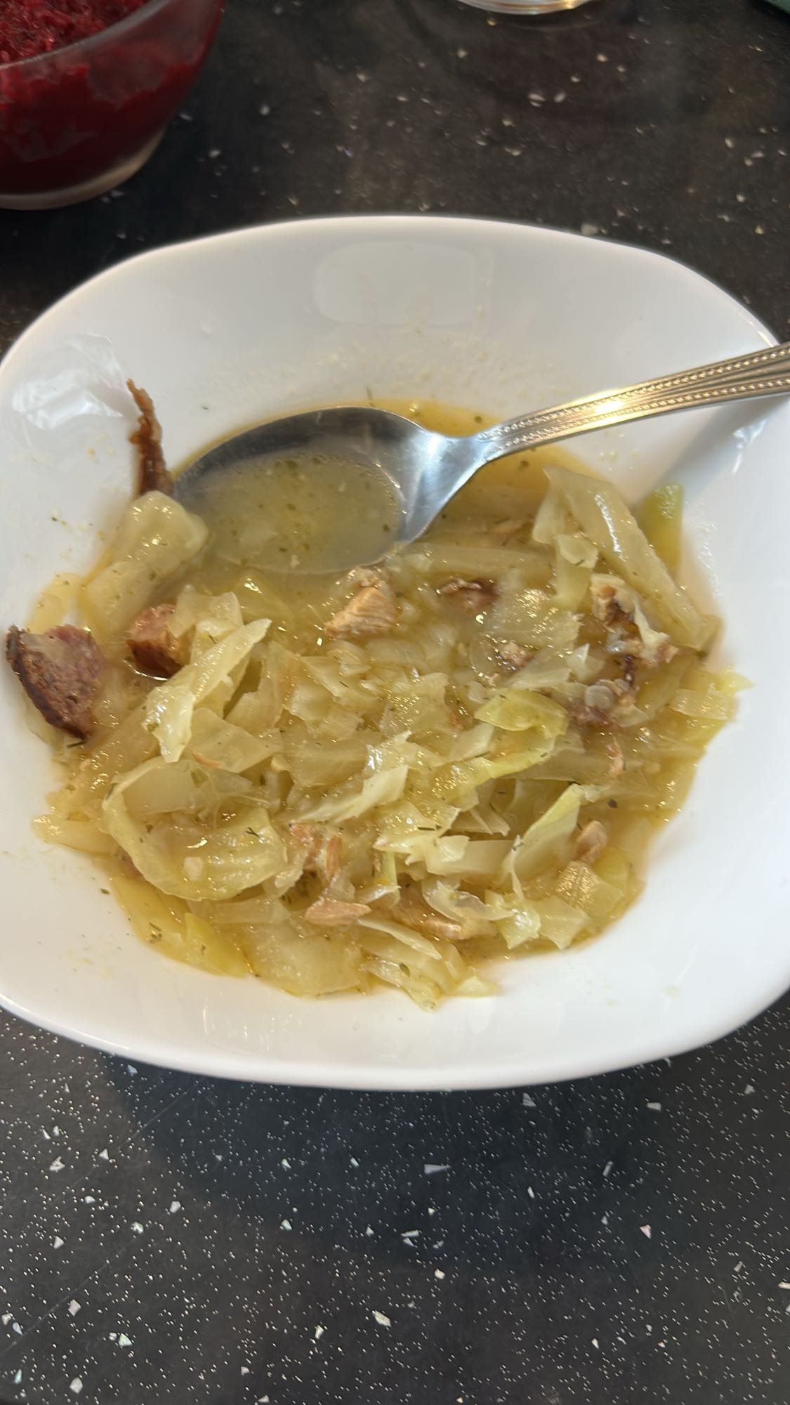 kapuśniak z mięsem