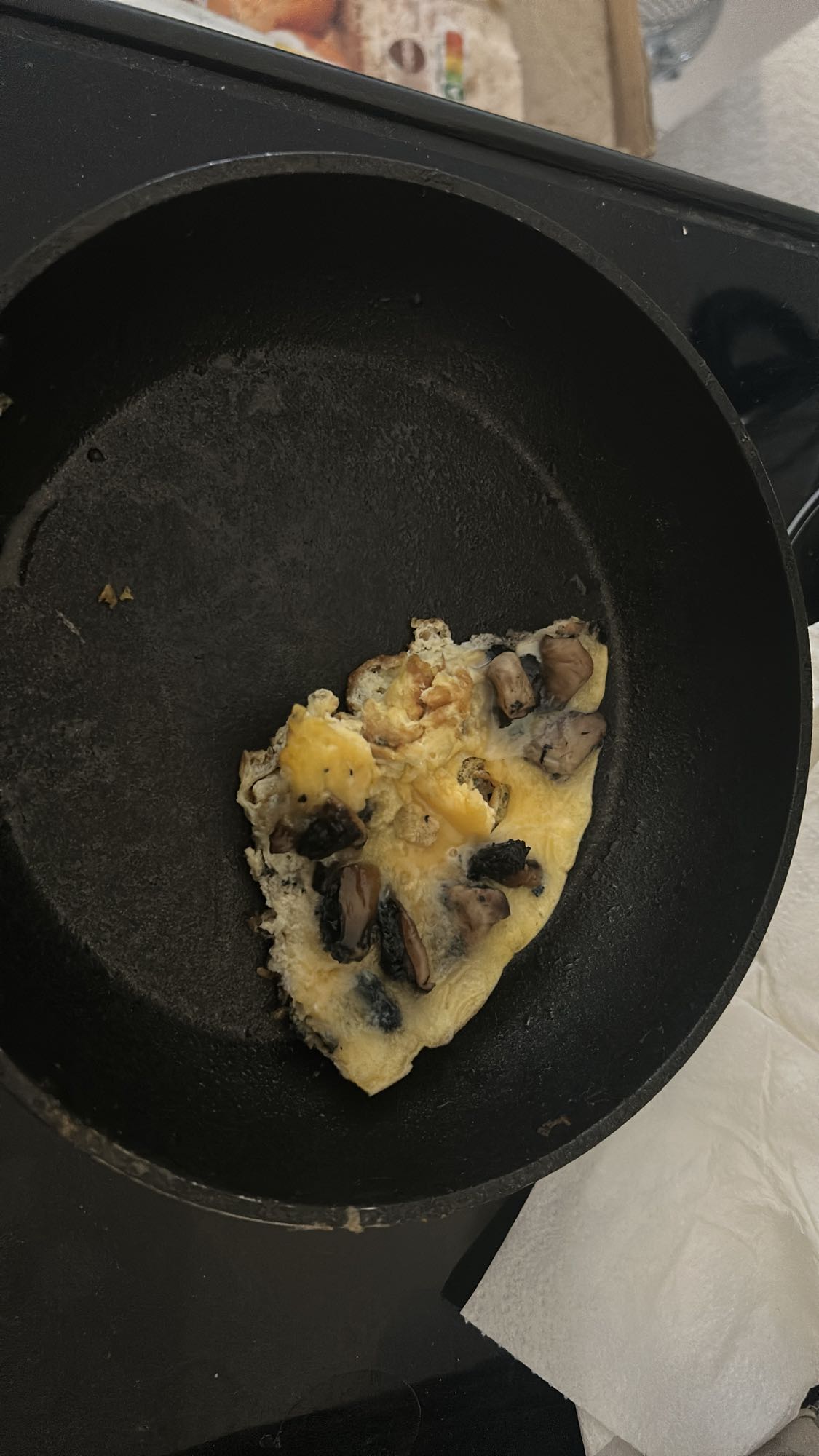 Omelette champignons