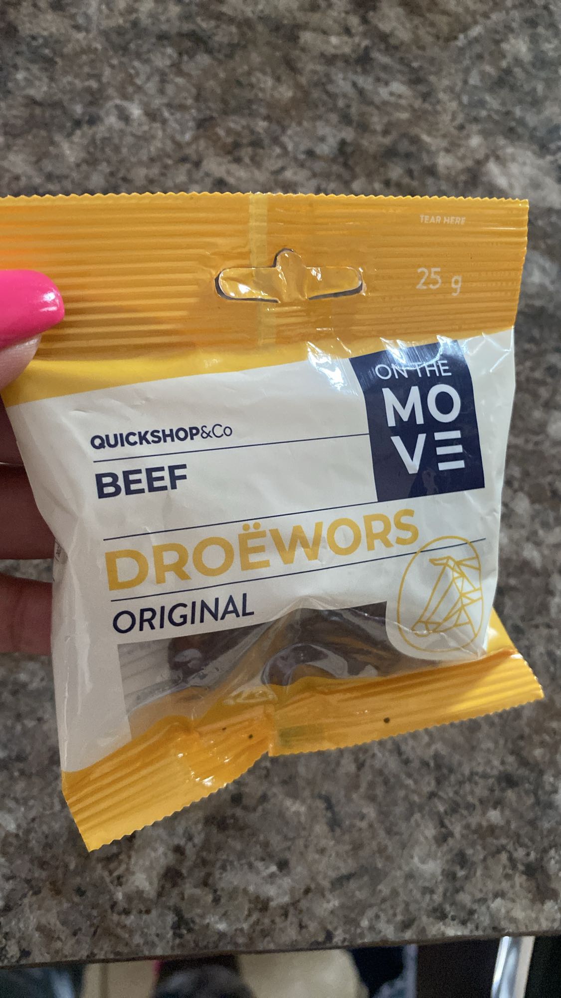 Beef Droëwors Snack