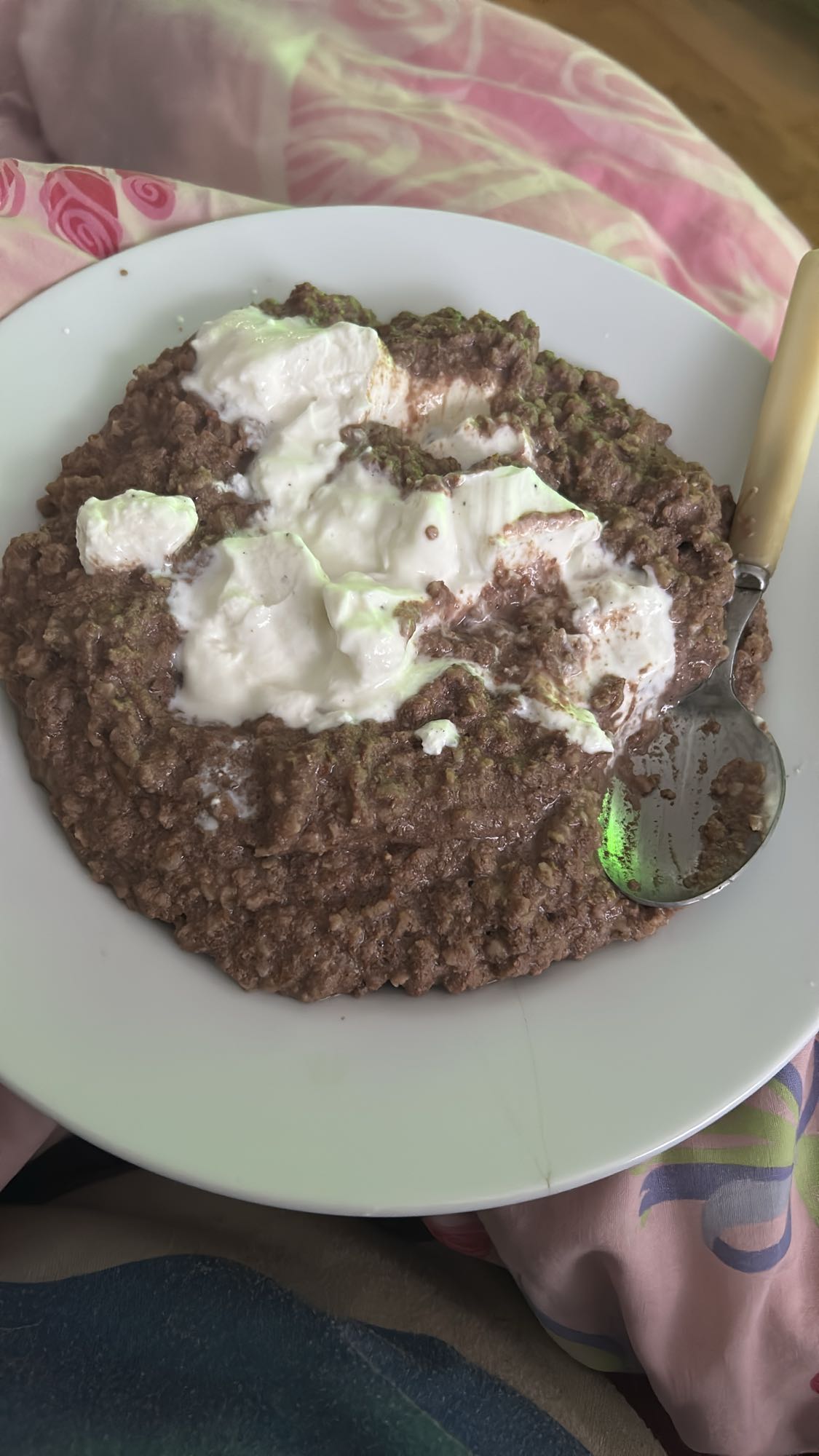 Chokladgröt med kvarg