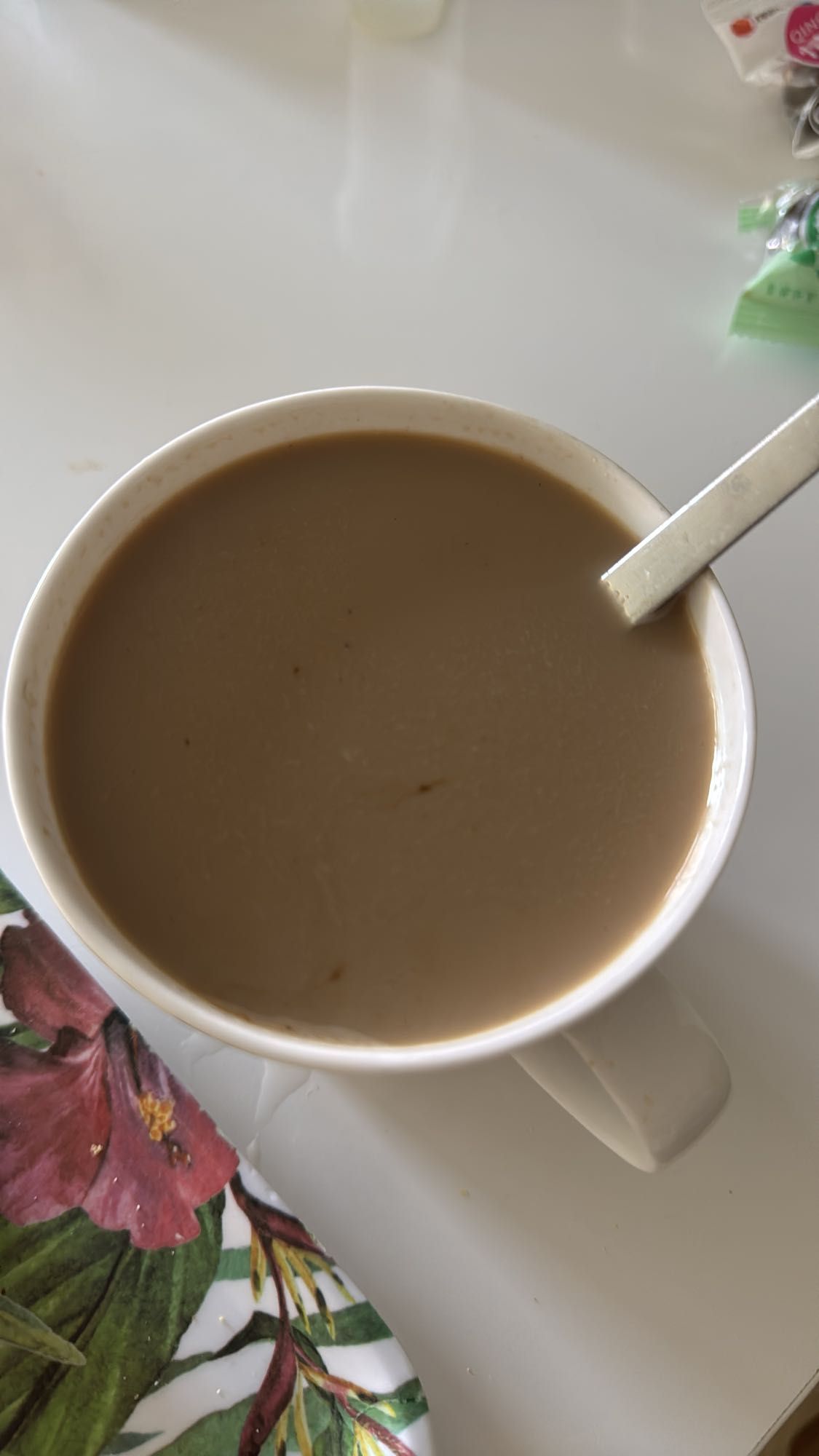 Kaffe med mjölk