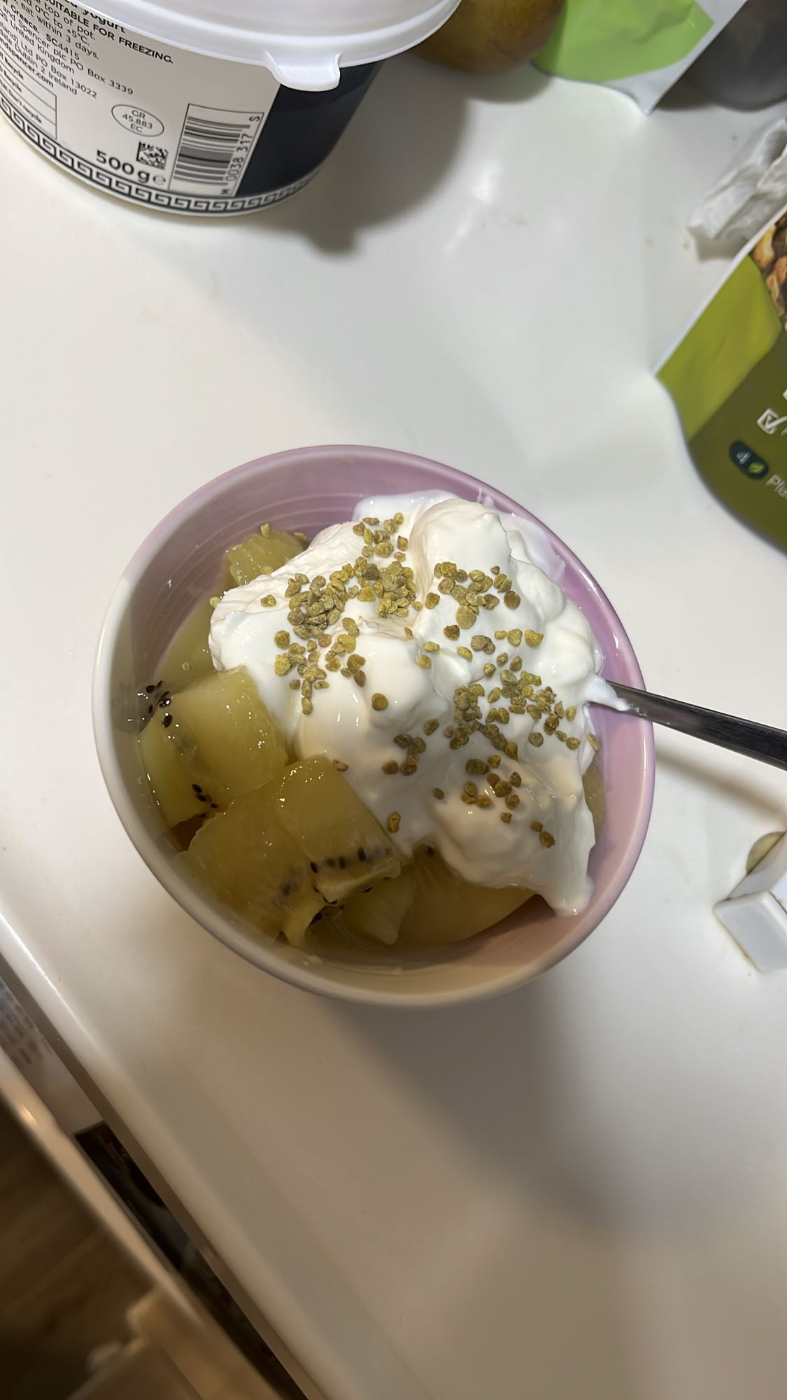 Kiwi Yogurt Bowl