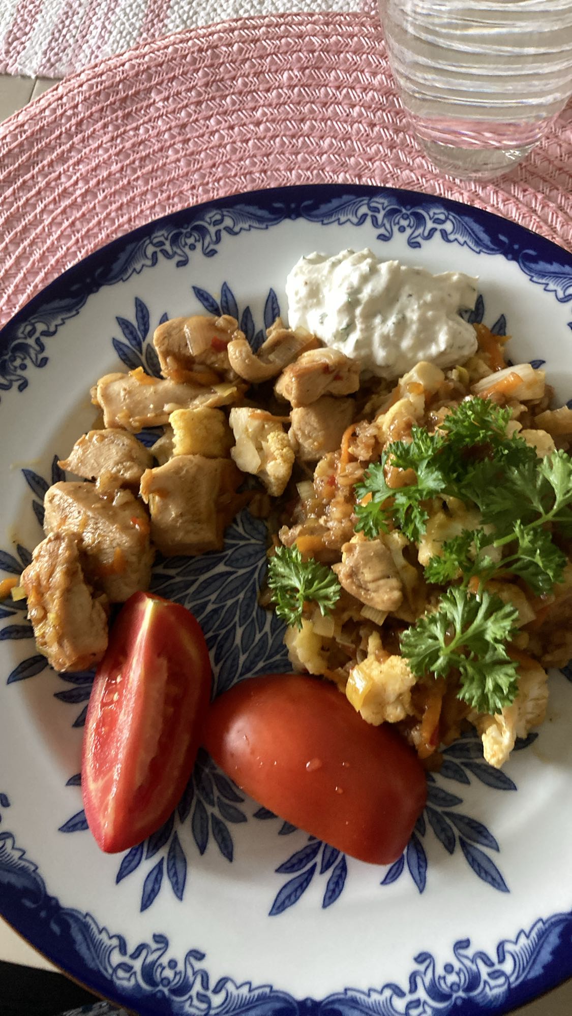 Kyckling med grönsaker