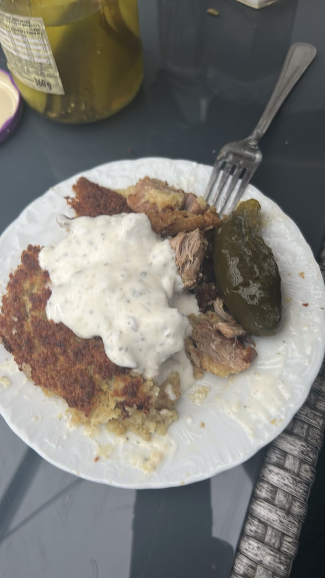 Placki ziemniaczane z mięsem