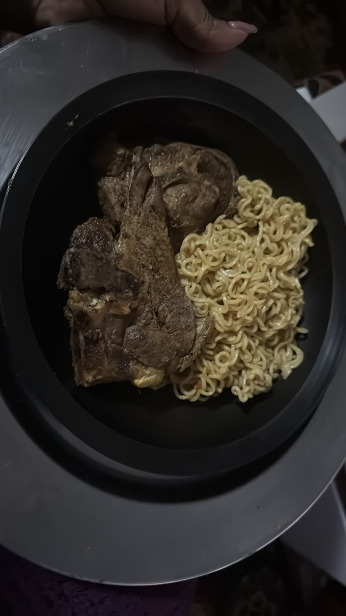 noodles with grilled beef