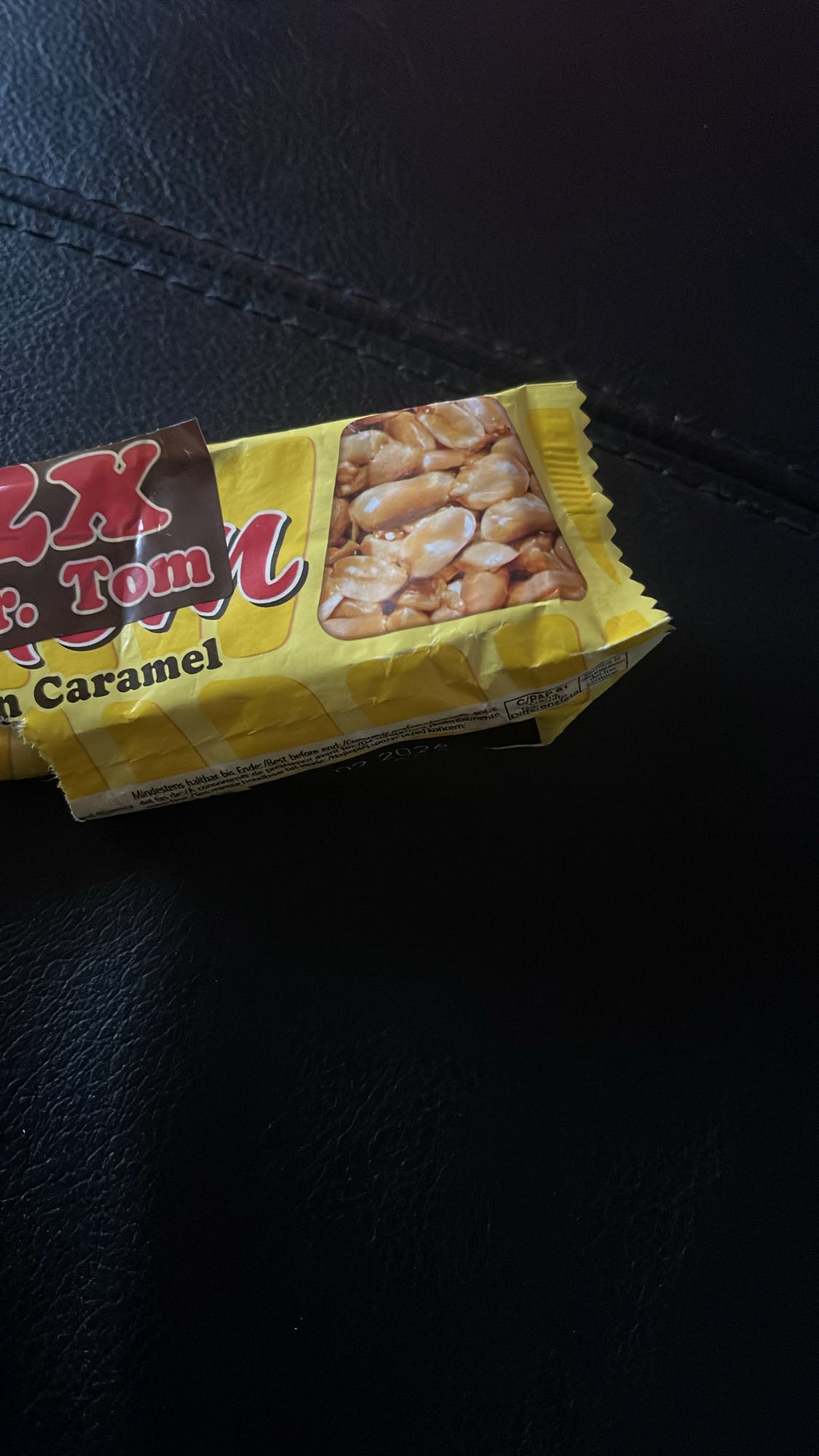 Erdnuss Karamell Riegel