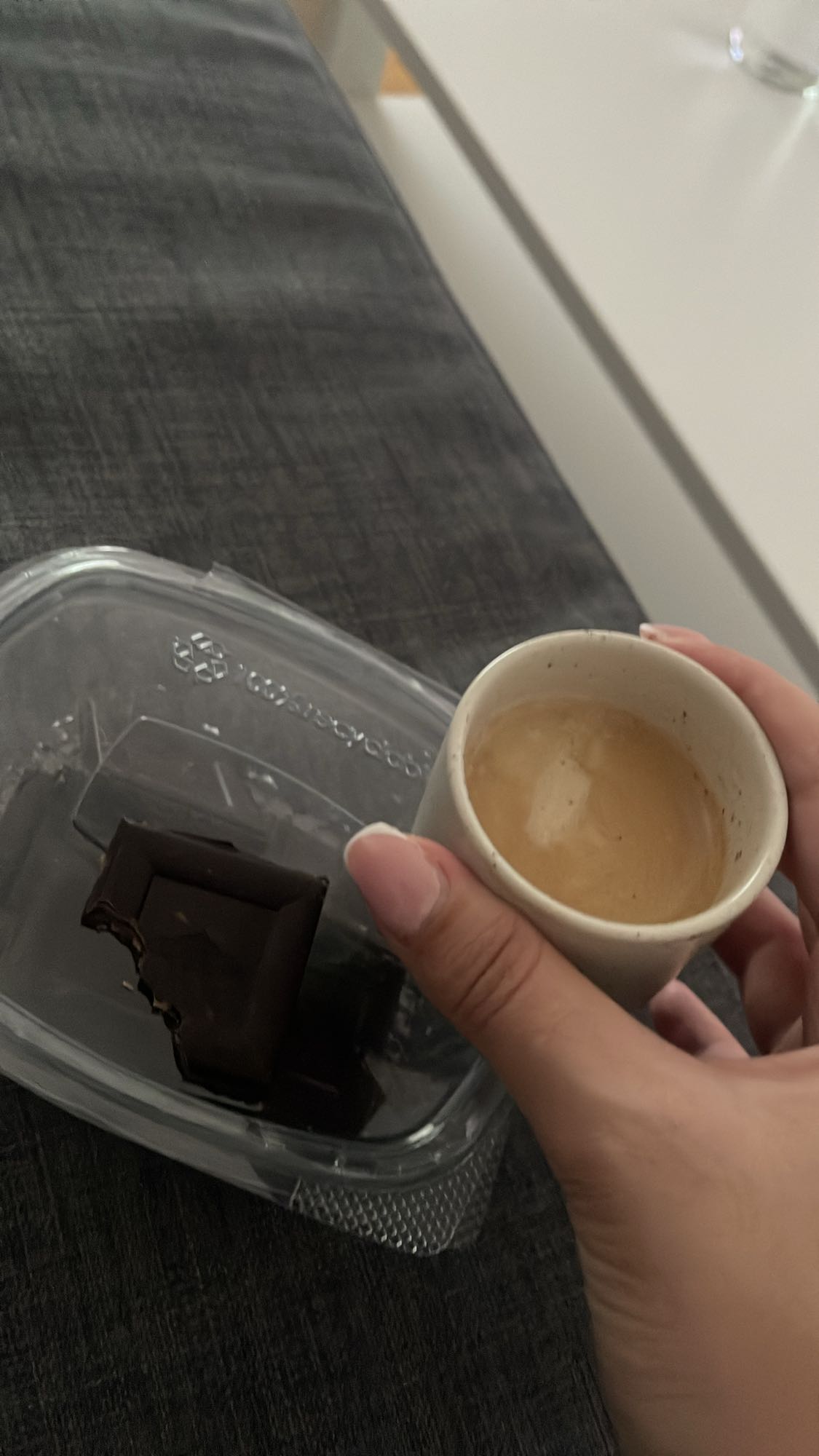 Café et chocolat noir