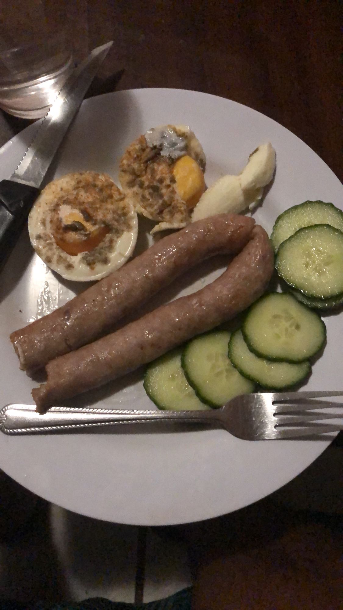 Sausage and Egg Plate