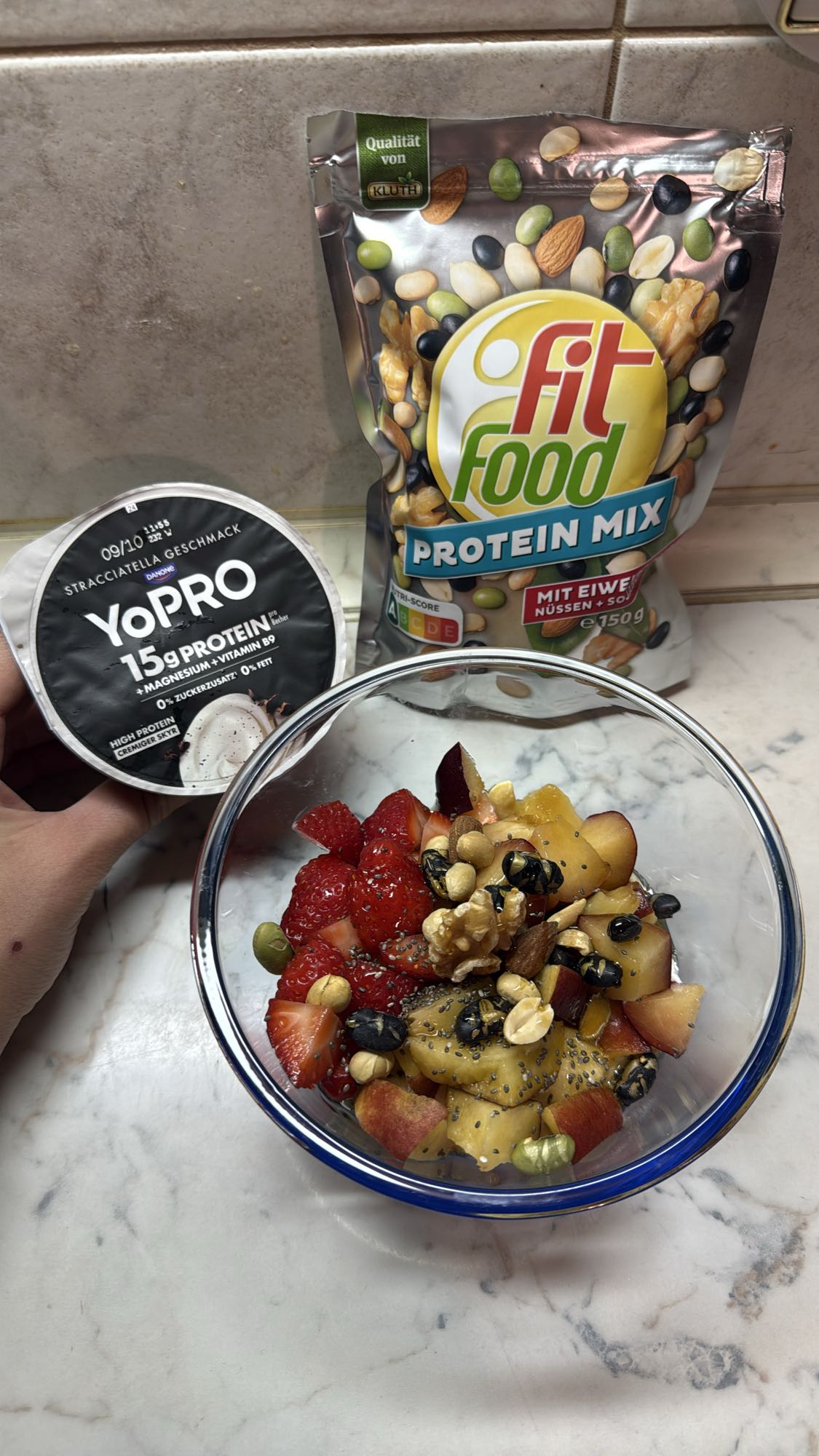 Fruit Yogurt Protein Bowl