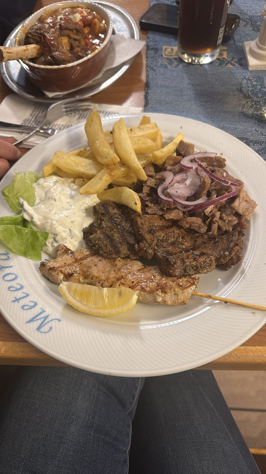 Griechischer Grillteller